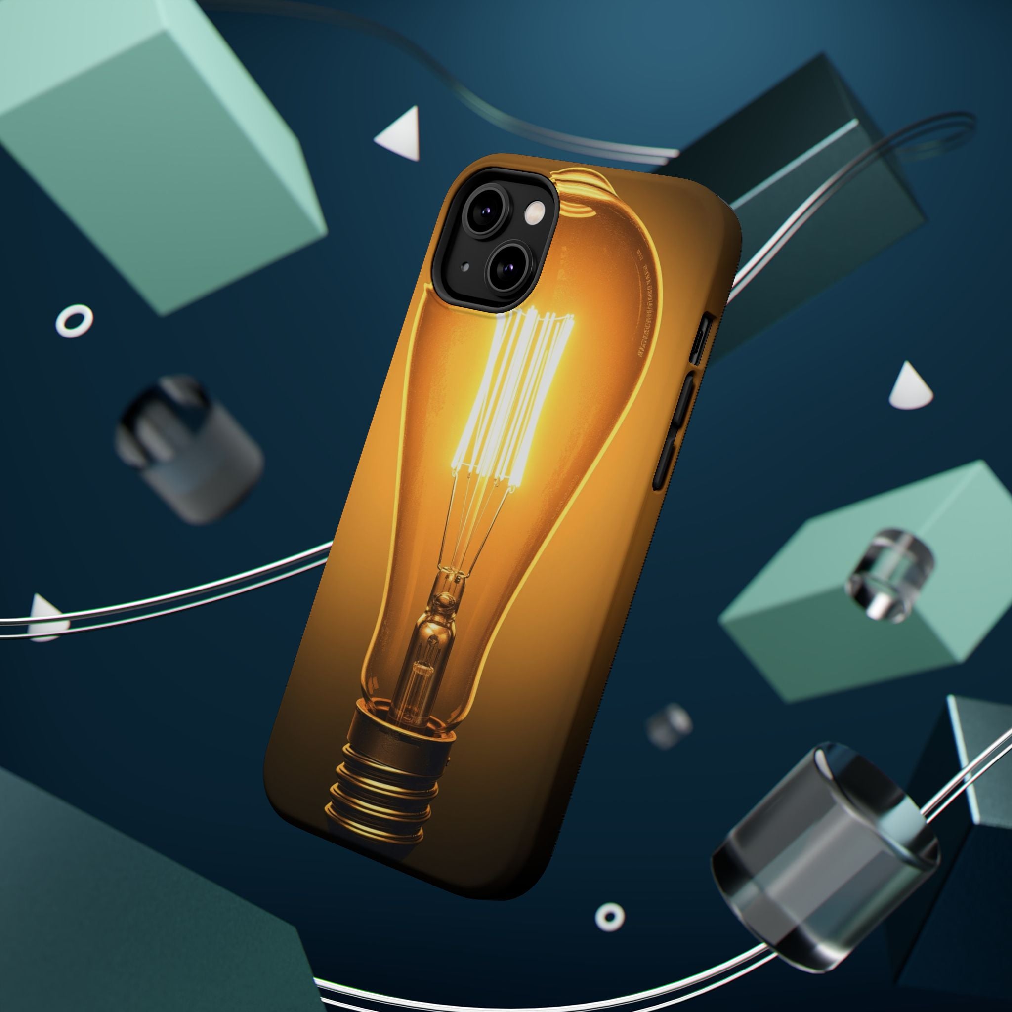 iPhone Edison Bulb Warm Enchanted Art Slim Everyday Designer Case · iPhone Case
