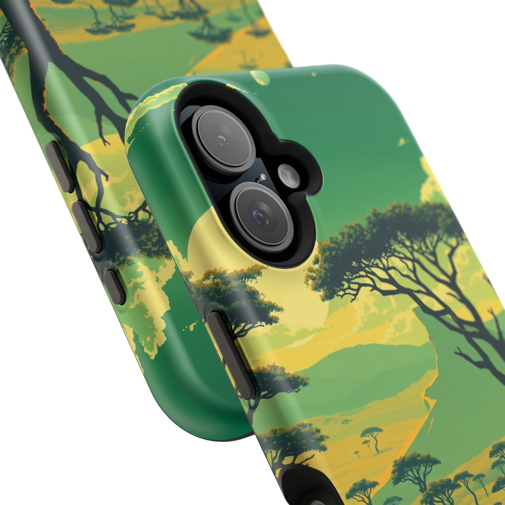 iPhone Savanna Horizon Pixel Art -Bit Slim Everyday Designer Case · iPhone Case