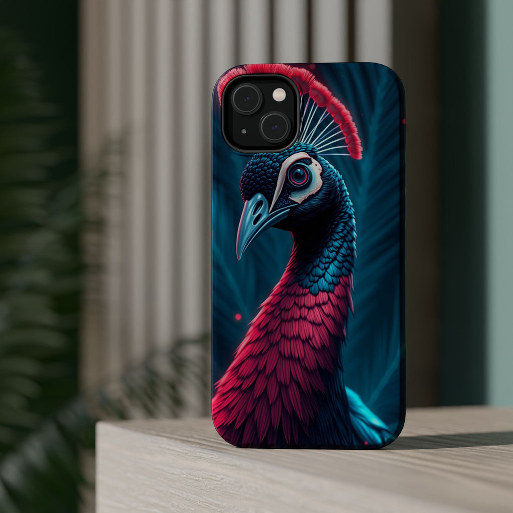 iPhone Nouveau Peacock Electric Art Slim Everyday Designer Case · iPhone Case
