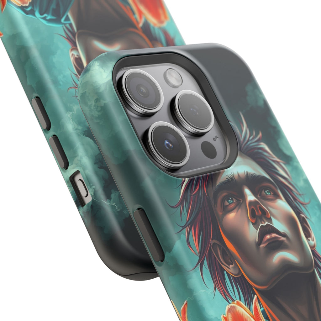 iPhone Tulip Row Electric Art Slim Everyday Designer Case · iPhone Case