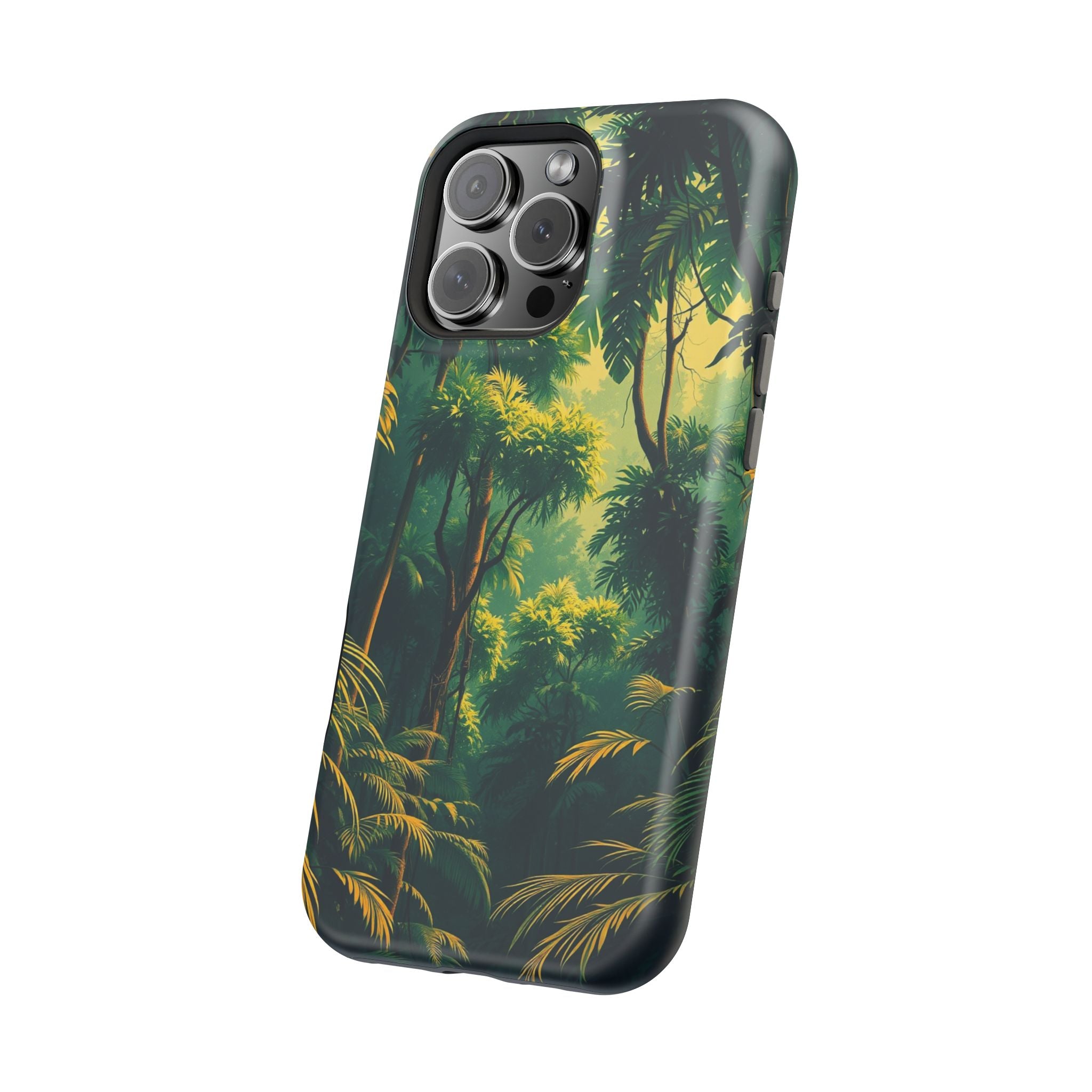 iPhone Rainforest Canopy Vintage Retro Poster Slim iPhone Everyday · iPhone Case