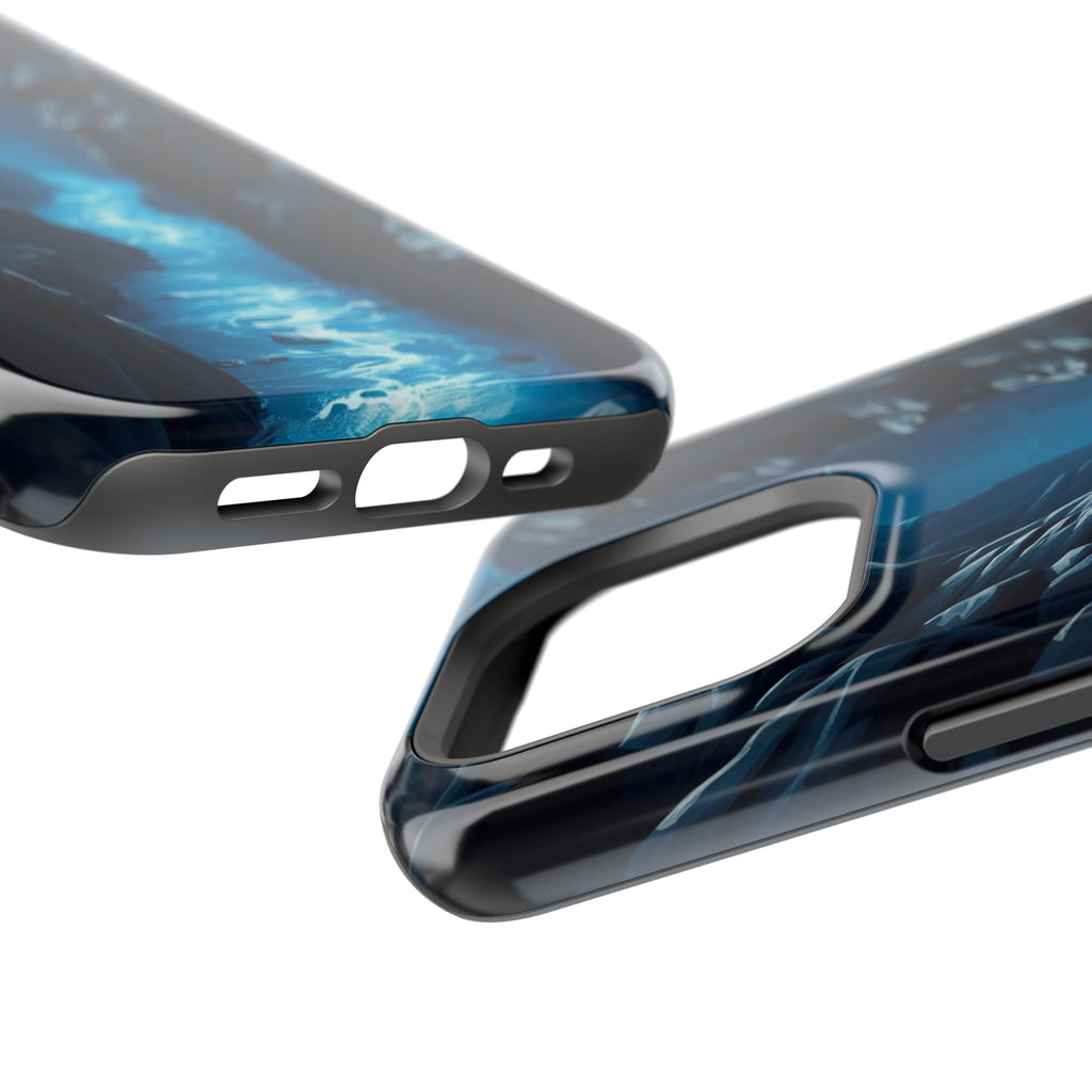 iPhone Midnight Blue And Silver River Canyon Slim iPhone Everyday · iPhone Case