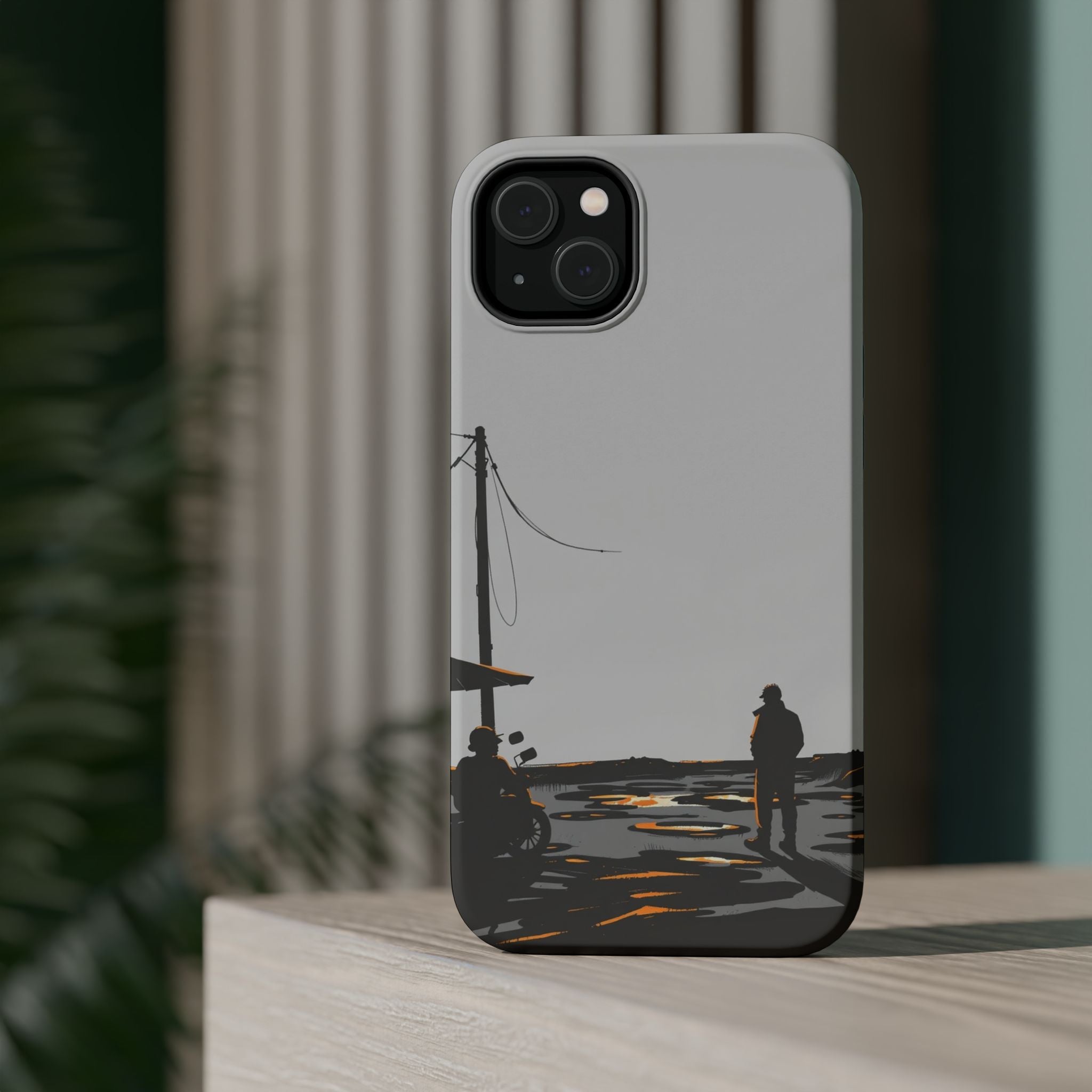 iPhone Weekend Mode On Hand-Drawn Sketch Slim Everyday Designer Case · iPhone Ca