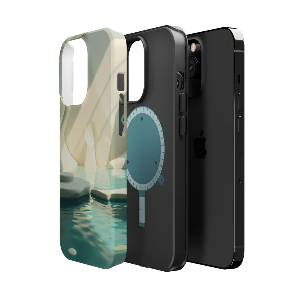 iPhone Tidal Pool 3D Digital Slim Everyday Designer Case · iPhone Case