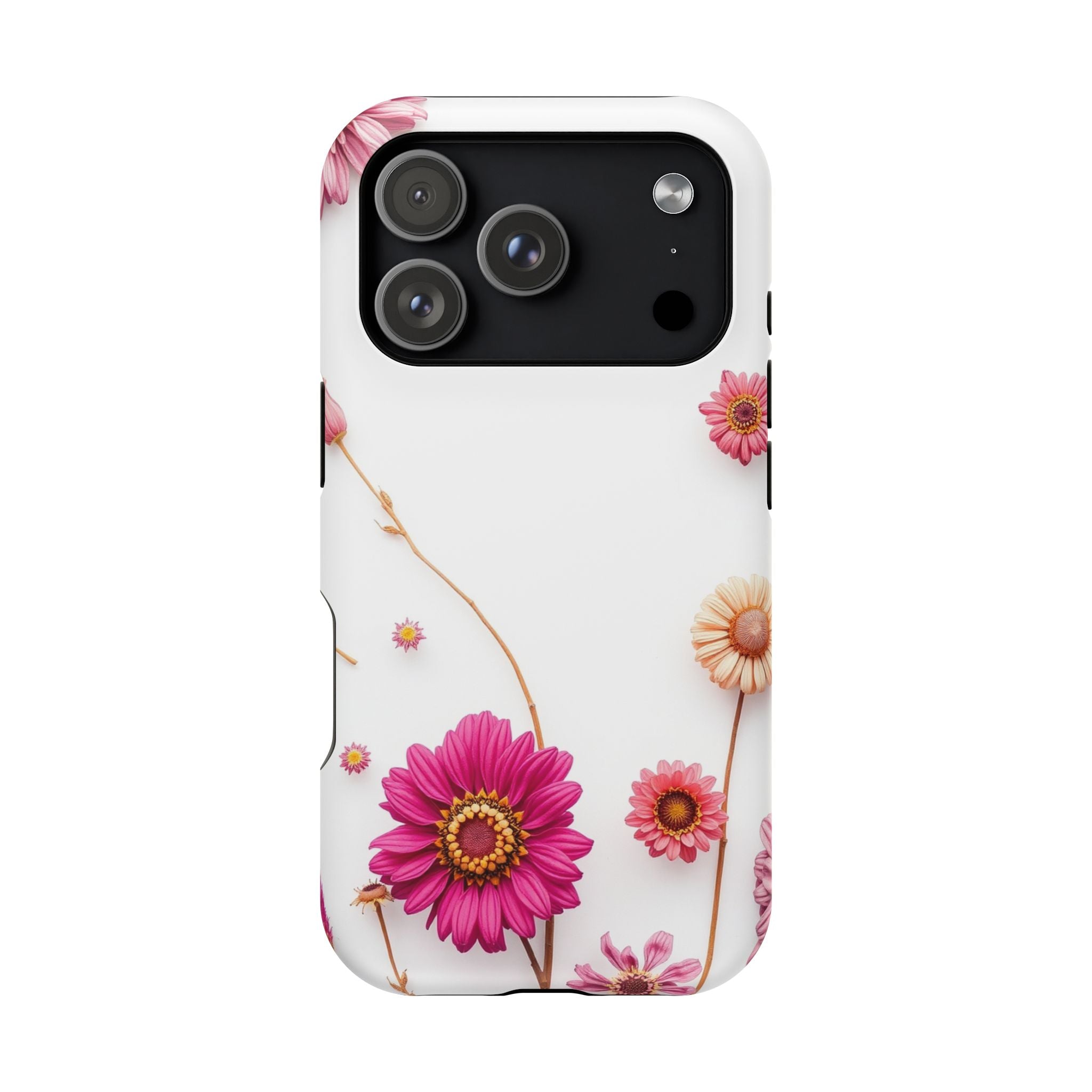 iPhone Earthy Dried Flower Flat Lay Design Slim iPhone Everyday · iPhone Case