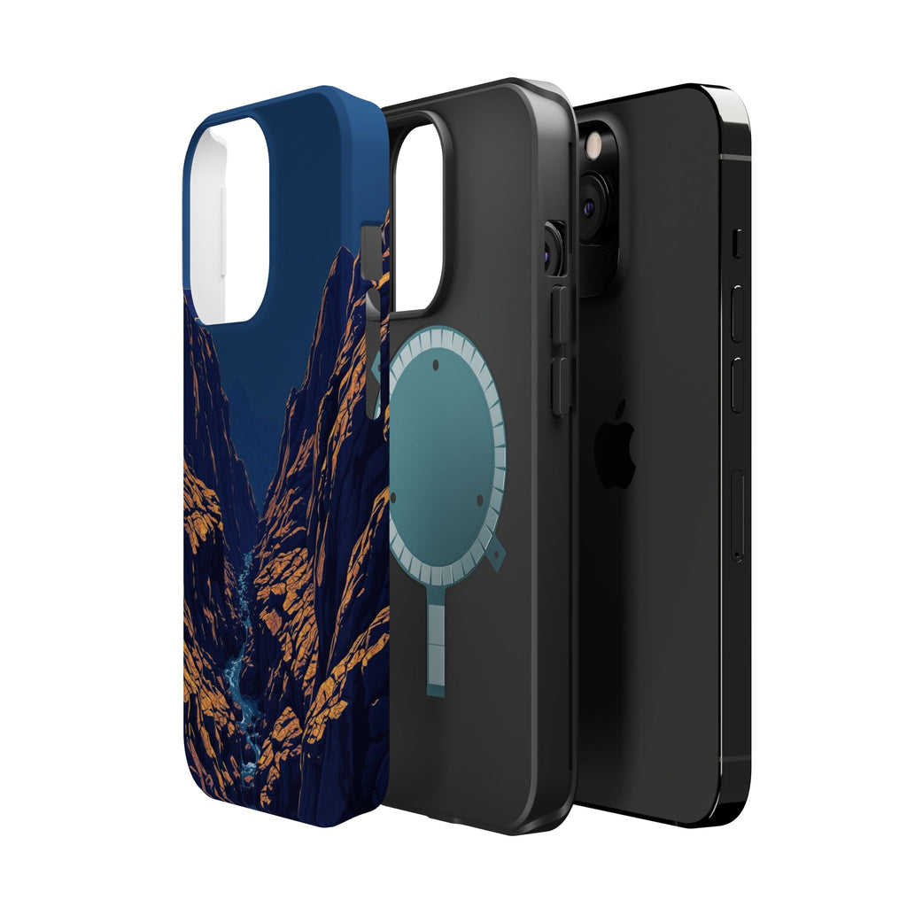 iPhone Indigo And Violet Rocky Coastline Slim Everyday iPhone Designer · iPhone