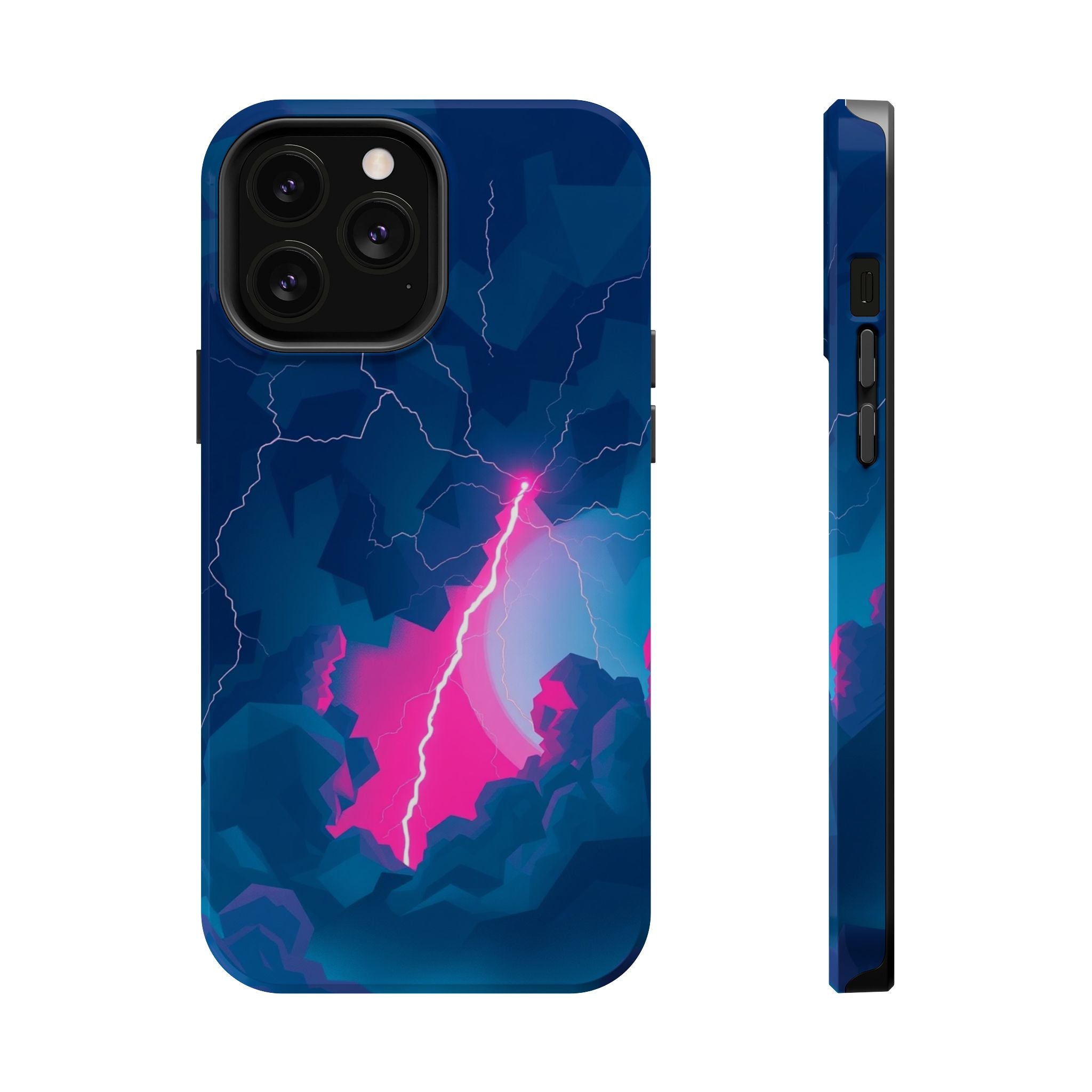 iPhone Thunderstorm Sky Abstract Geometric Slim iPhone Everyday · iPhone Case
