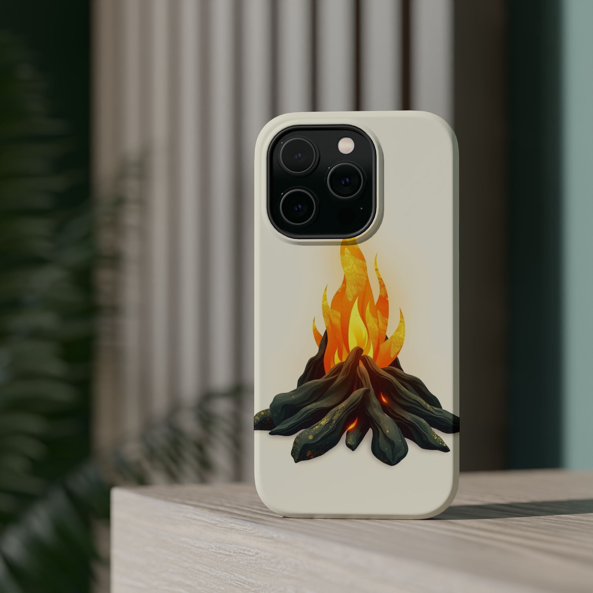 iPhone Vibrant Wildfire Glow Design Slim Everyday Designer Case · iPhone Case