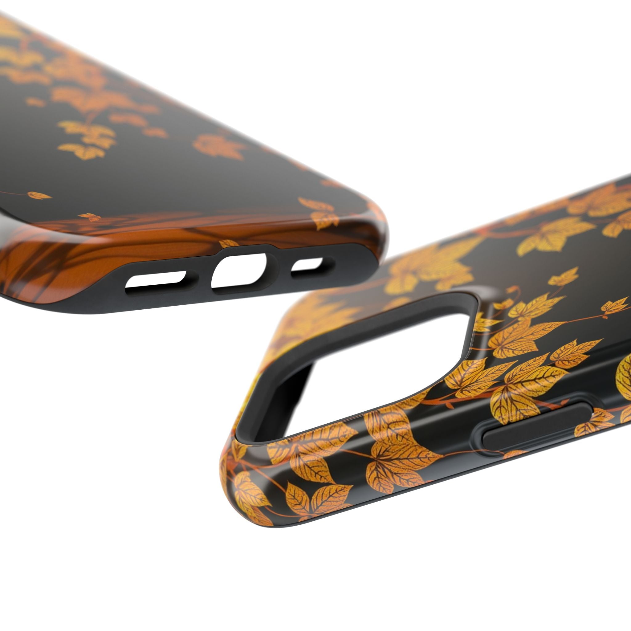 iPhone Mustard And Rust Art Nouveau Vine Slim Everyday iPhone 14 · iPhone Case