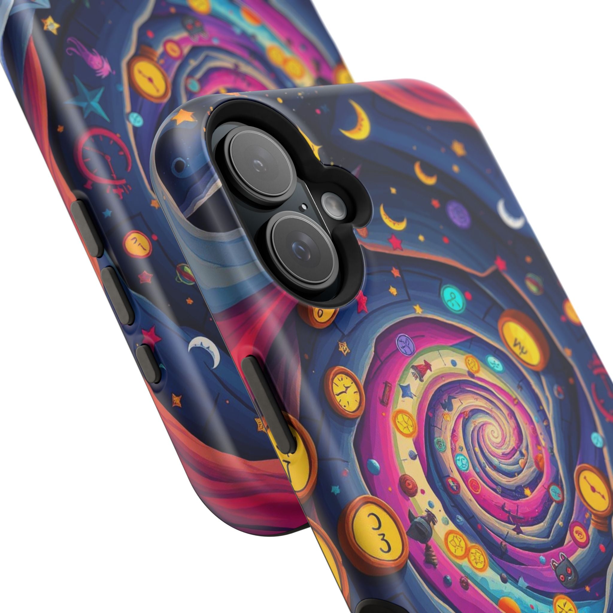 iPhone Time Portal Swirl Kids Fun iPhone Phone Case Gift Clean Minimal · iPhone
