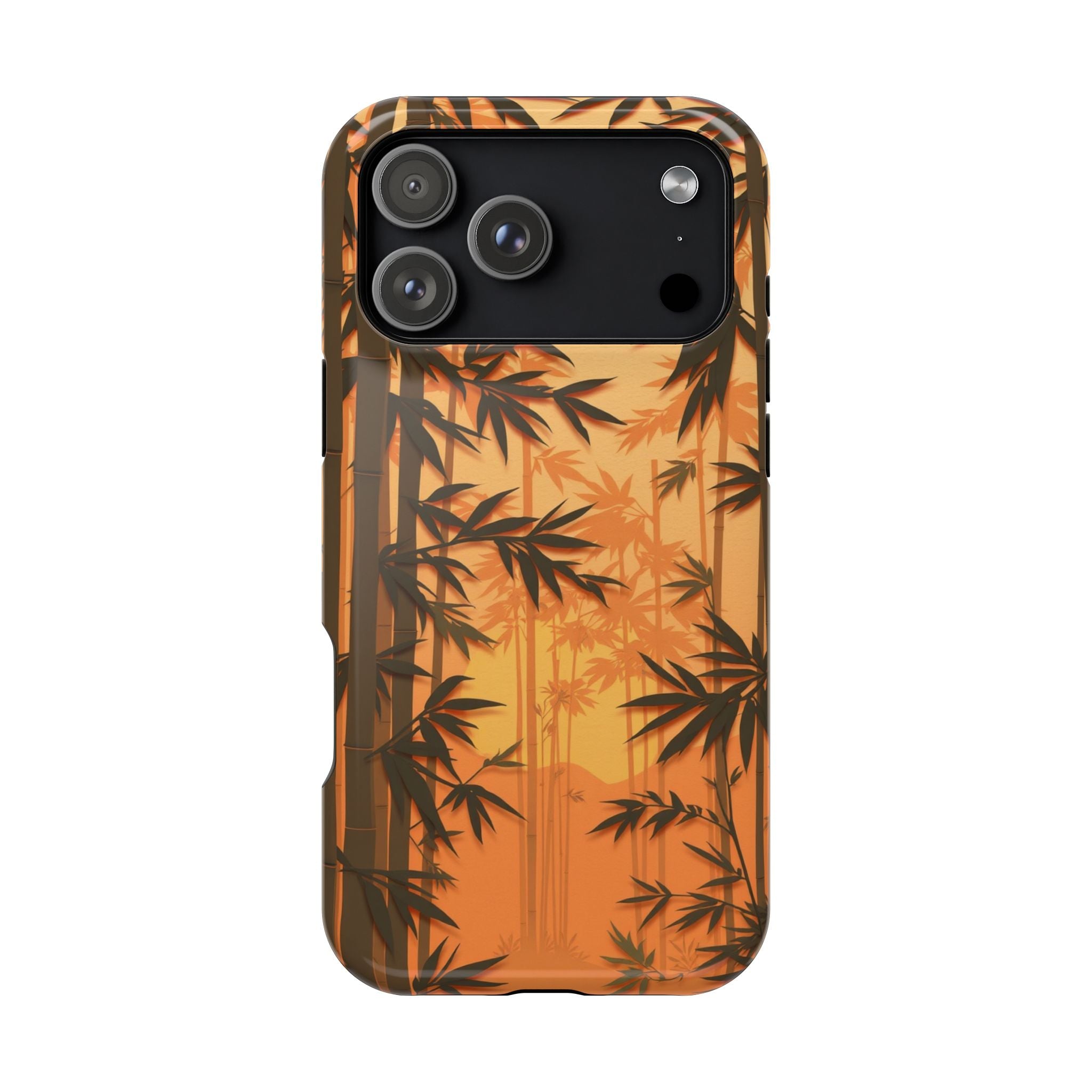 iPhone Earthy Bamboo Grove Design 12 Slim Everyday Designer Case · iPhone Case