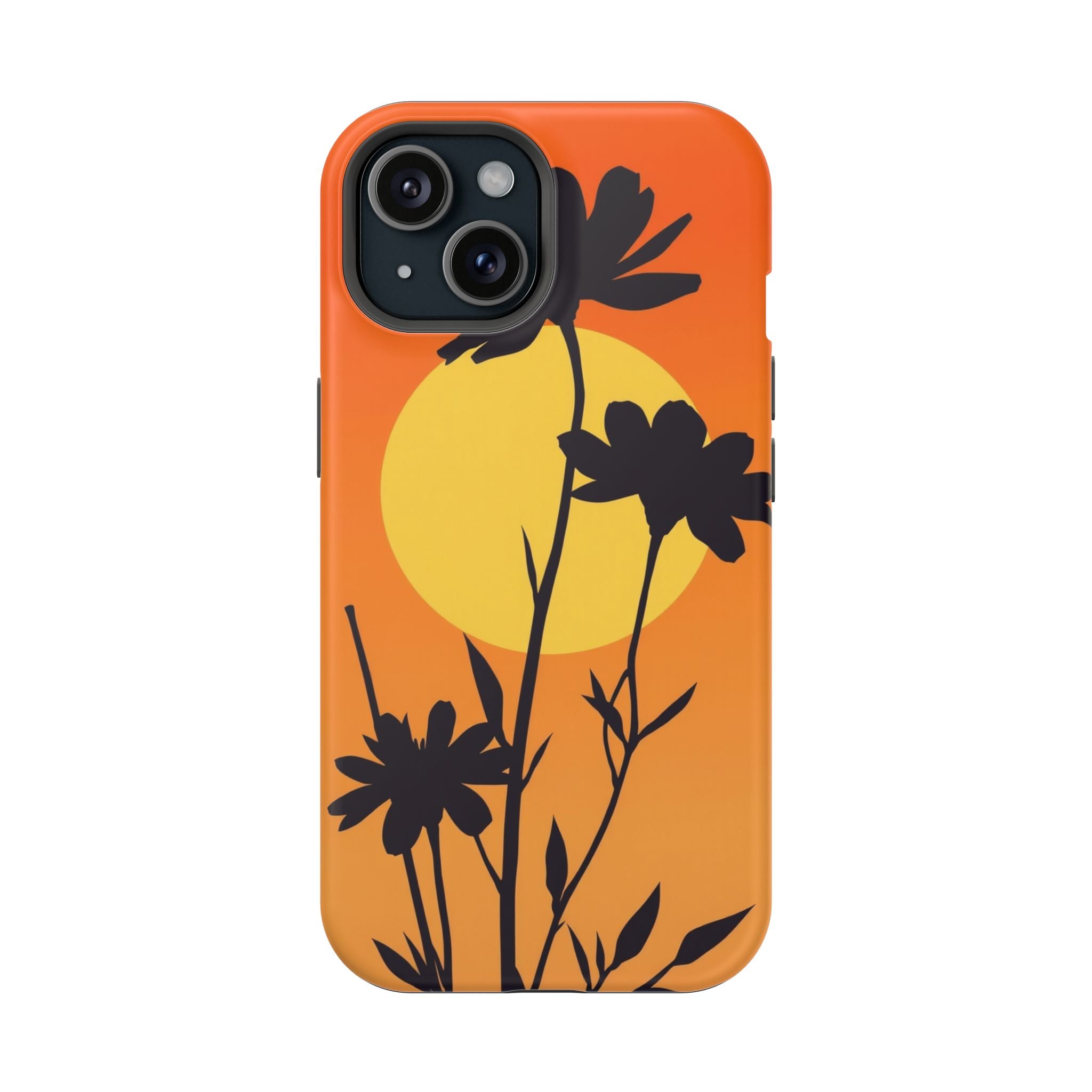 iPhone Vibrant Floral Silhouette Design Slim Everyday iPhone Designer · iPhone C