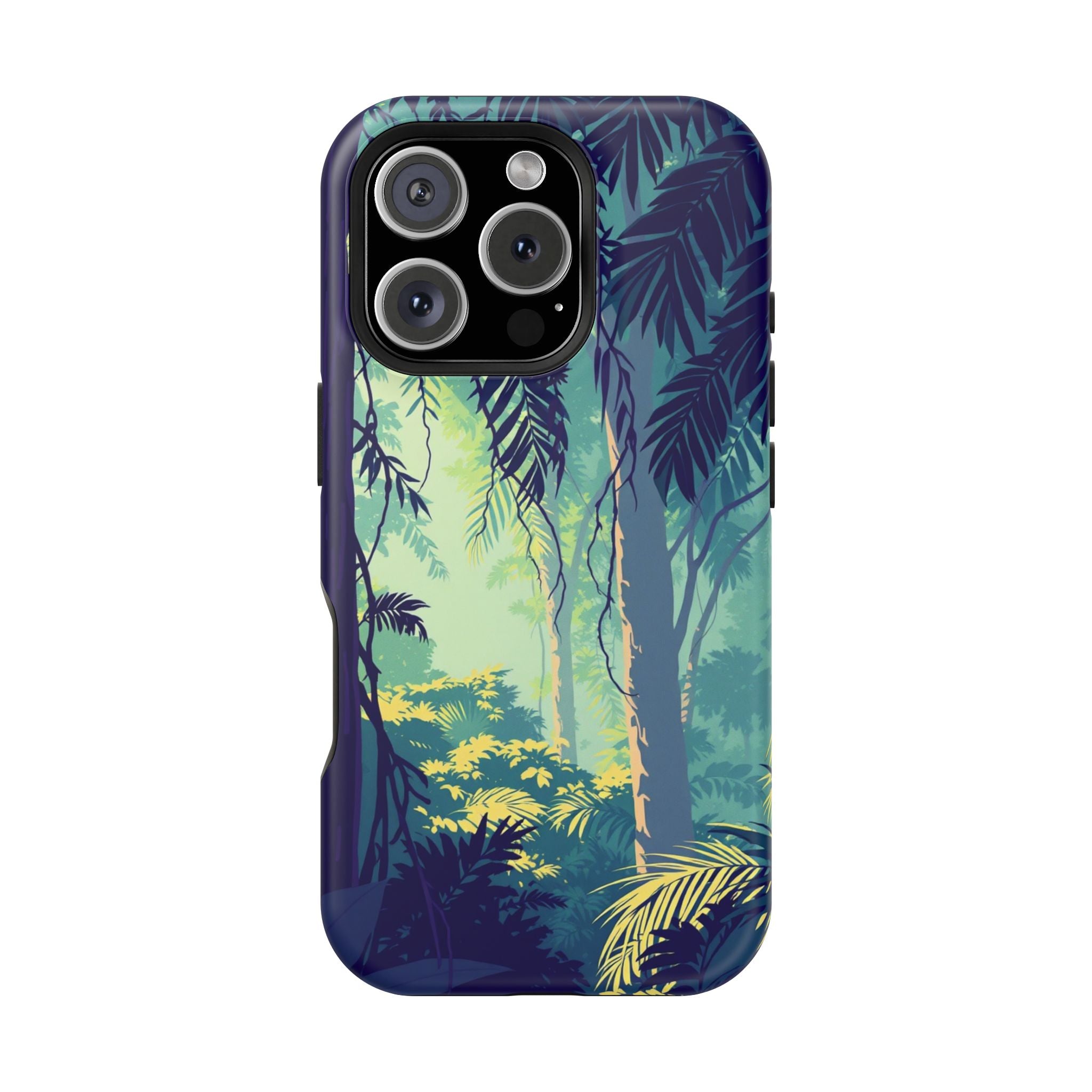 iPhone Mint And Blush Rainforest Canopy Slim Everyday iPhone Designer · iPhone C