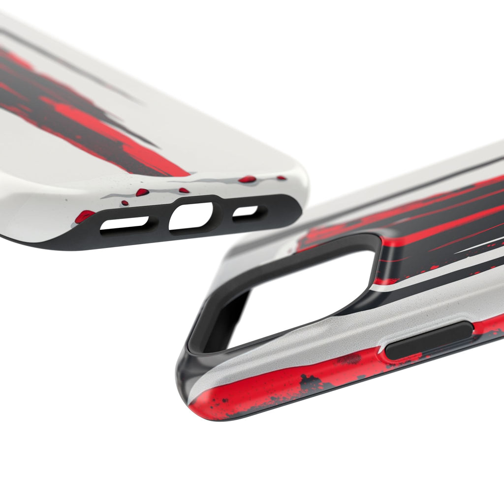 iPhone Black And Crimson Icicle Formation Slim iPhone 15 Everyday · iPhone Case
