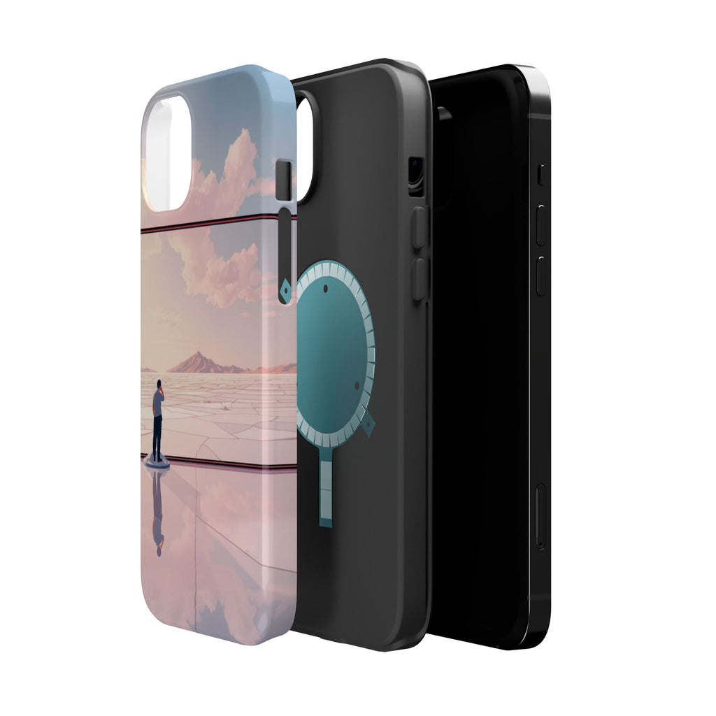 iPhone Salt Flat Mirror Stained Glass Slim Everyday Designer Case · iPhone Case