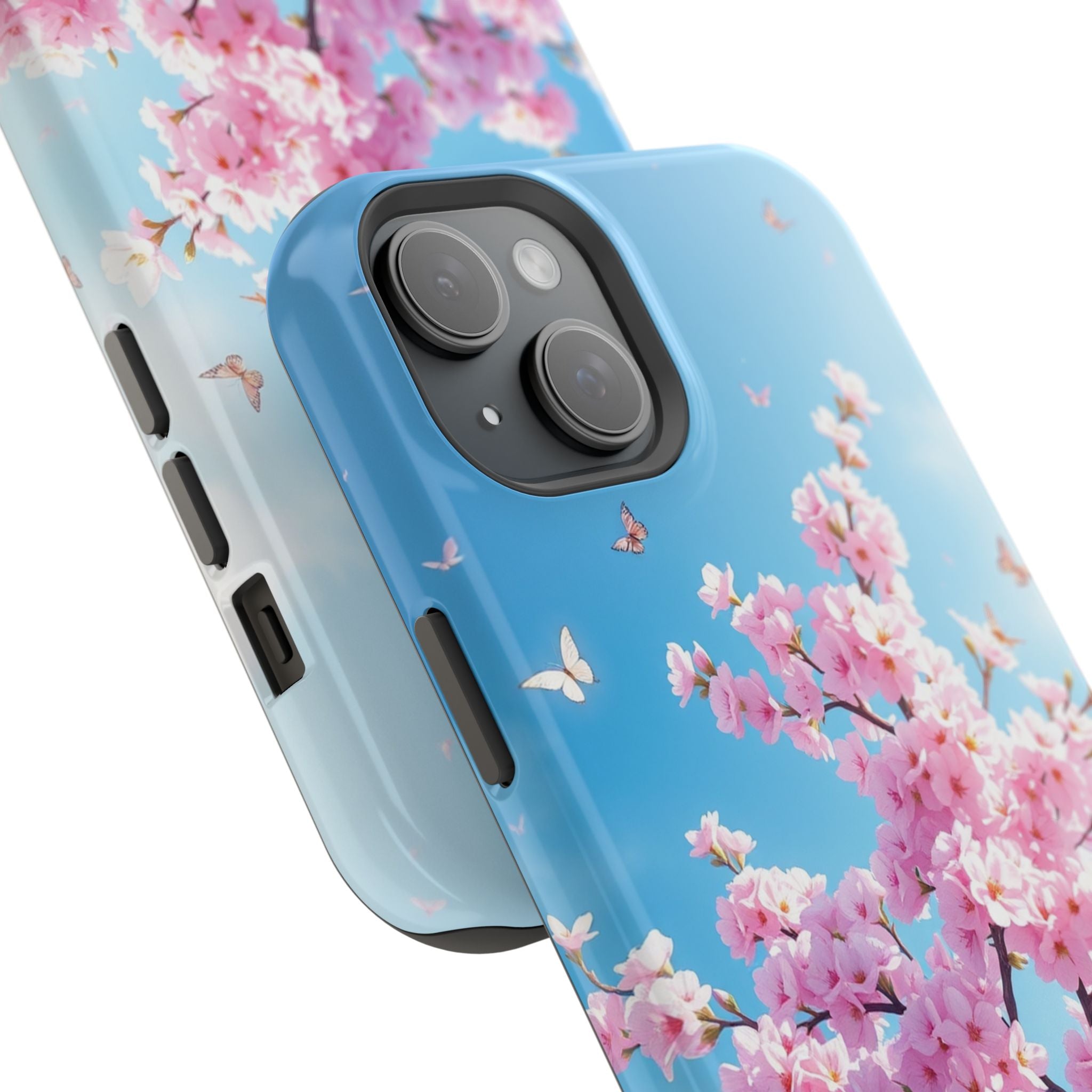 iPhone Cherry Blossom Floral Slim Everyday Designer Case · iPhone Case