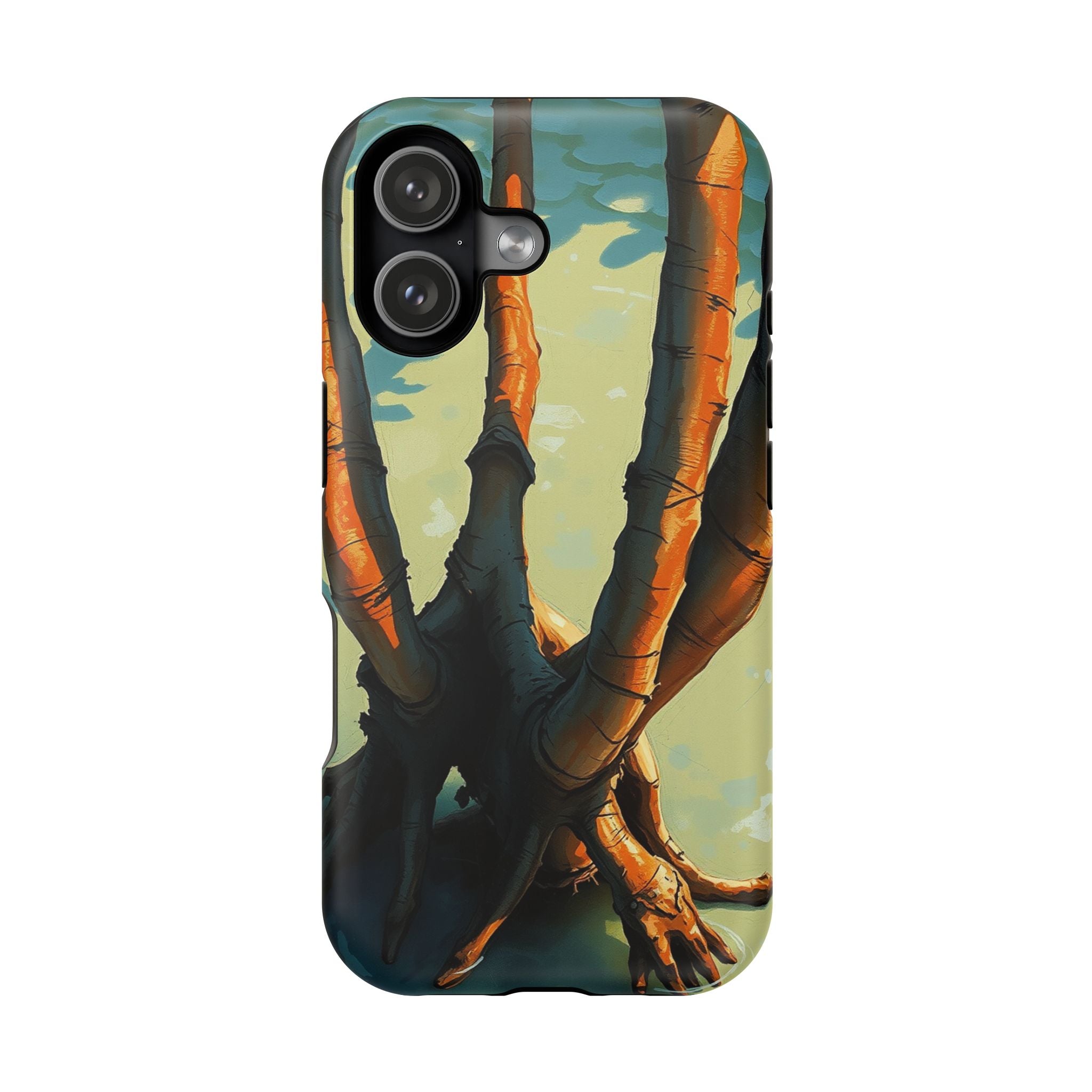 iPhone Mangrove Roots Mystic Art Bold Modern Everyday Snap Case · iPhone Case
