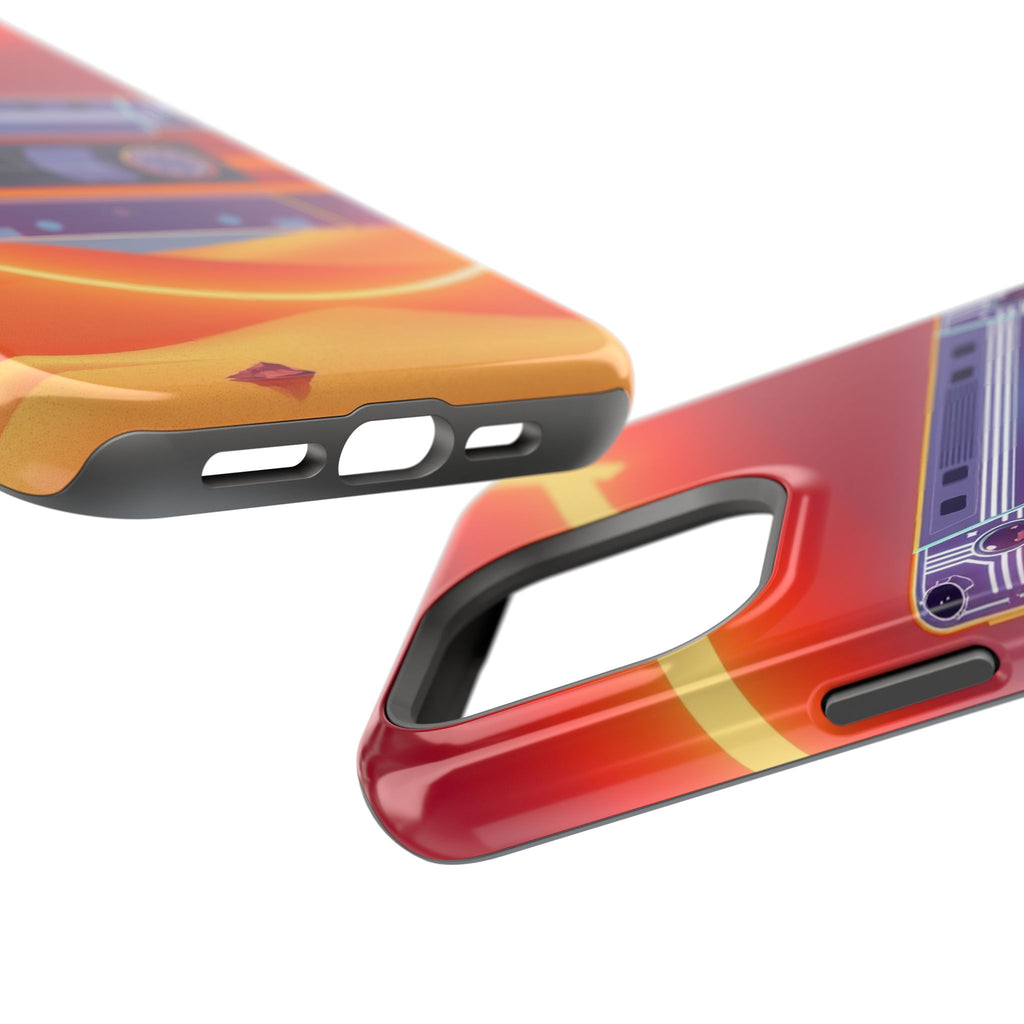 iPhone Cassette Tape Rewind Bold Art Slim Everyday Designer Case · iPhone Case