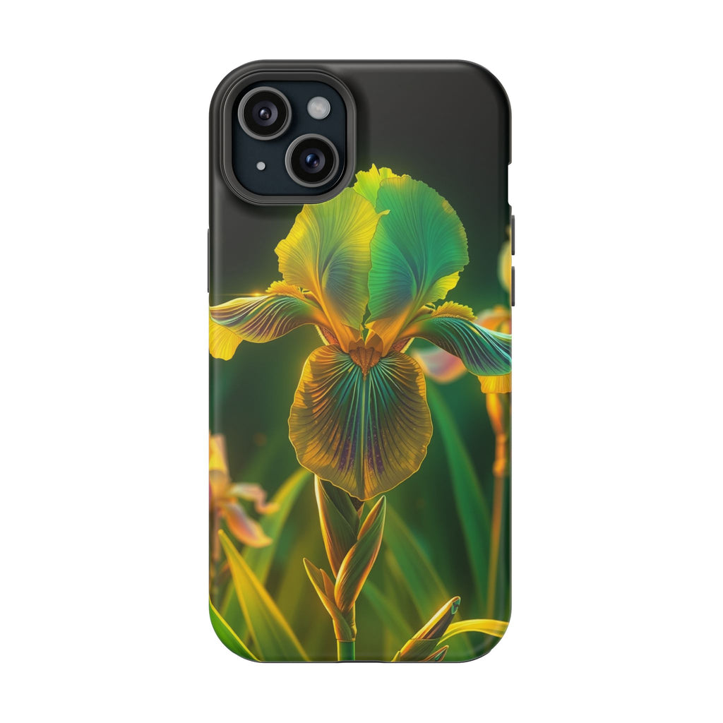 iPhone Iris Garden Bold Art Slim Everyday Designer Case · iPhone Case Quiet Mood