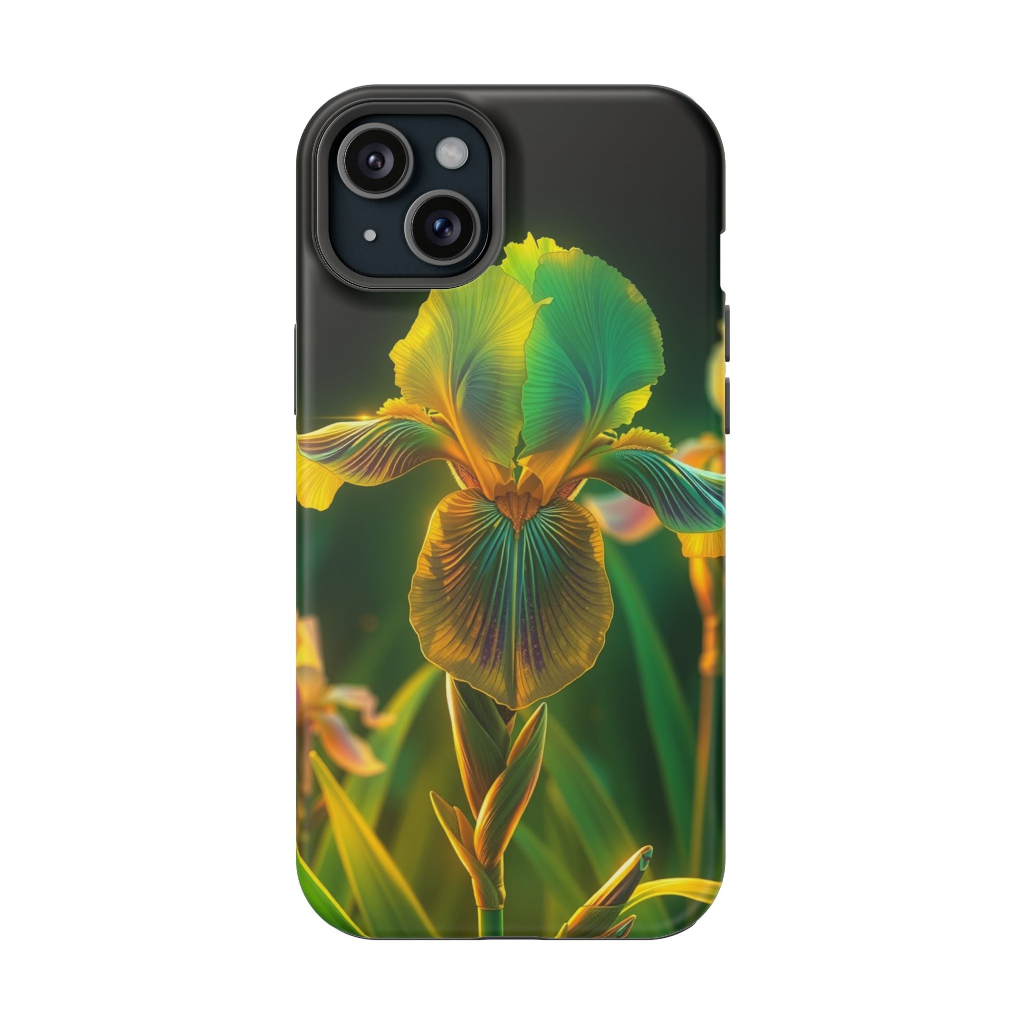 iPhone Iris Garden Bold Art Slim Everyday Designer Case · iPhone Case Quiet Mood