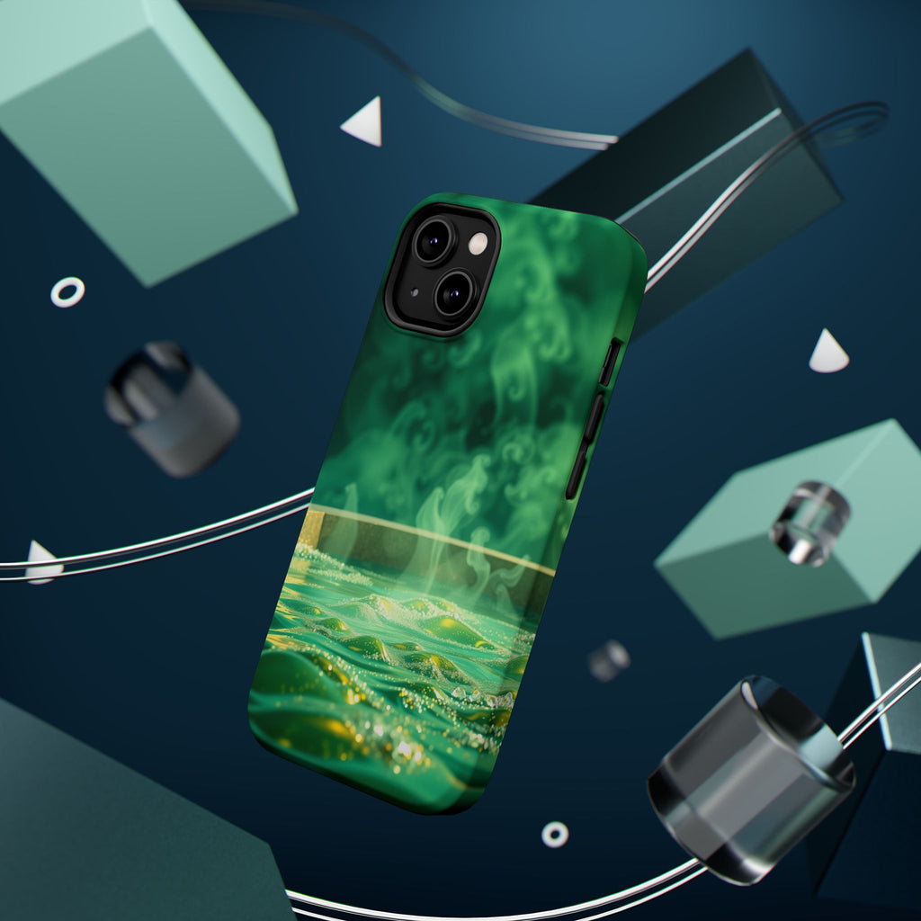 iPhone Hot Spring Steam Cinematic Art Slim Everyday Designer Case · iPhone Case