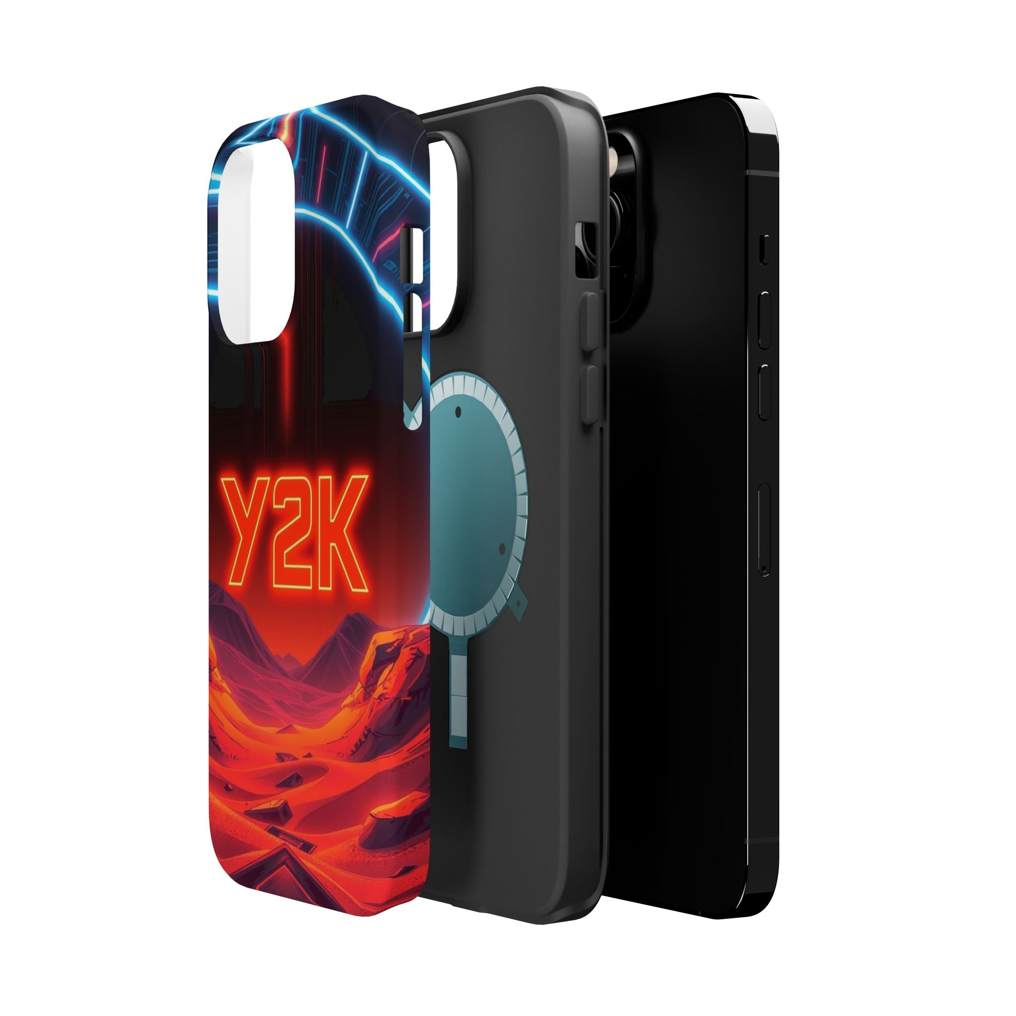 iPhone Y2K Holographic Enchanted Art Slim Everyday Designer Case · iPhone Case