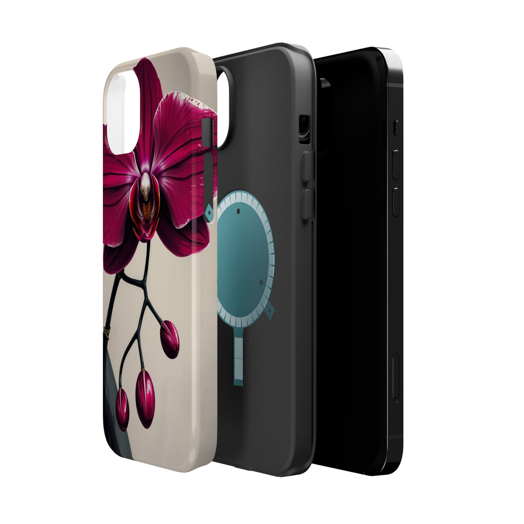 iPhone Orchid Study Enchanted Art Bold Modern Everyday Snap Case · iPhone Case