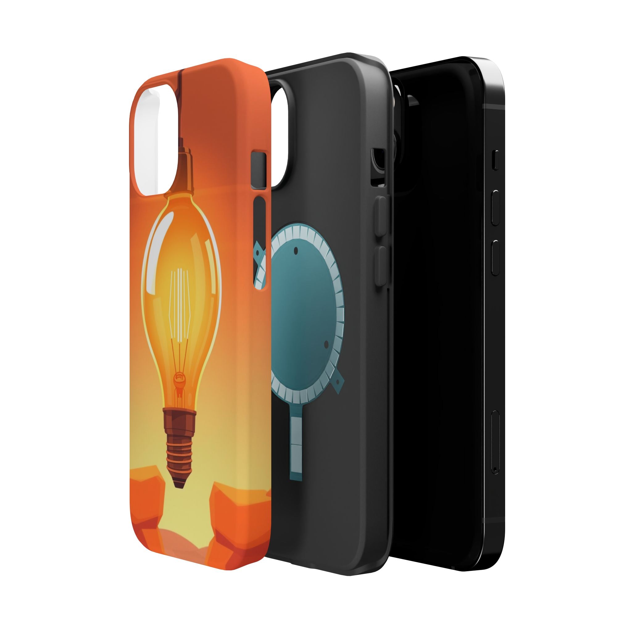 iPhone Edison Bulb Warm Enchanted Art Slim Everyday Designer Case · iPhone Case