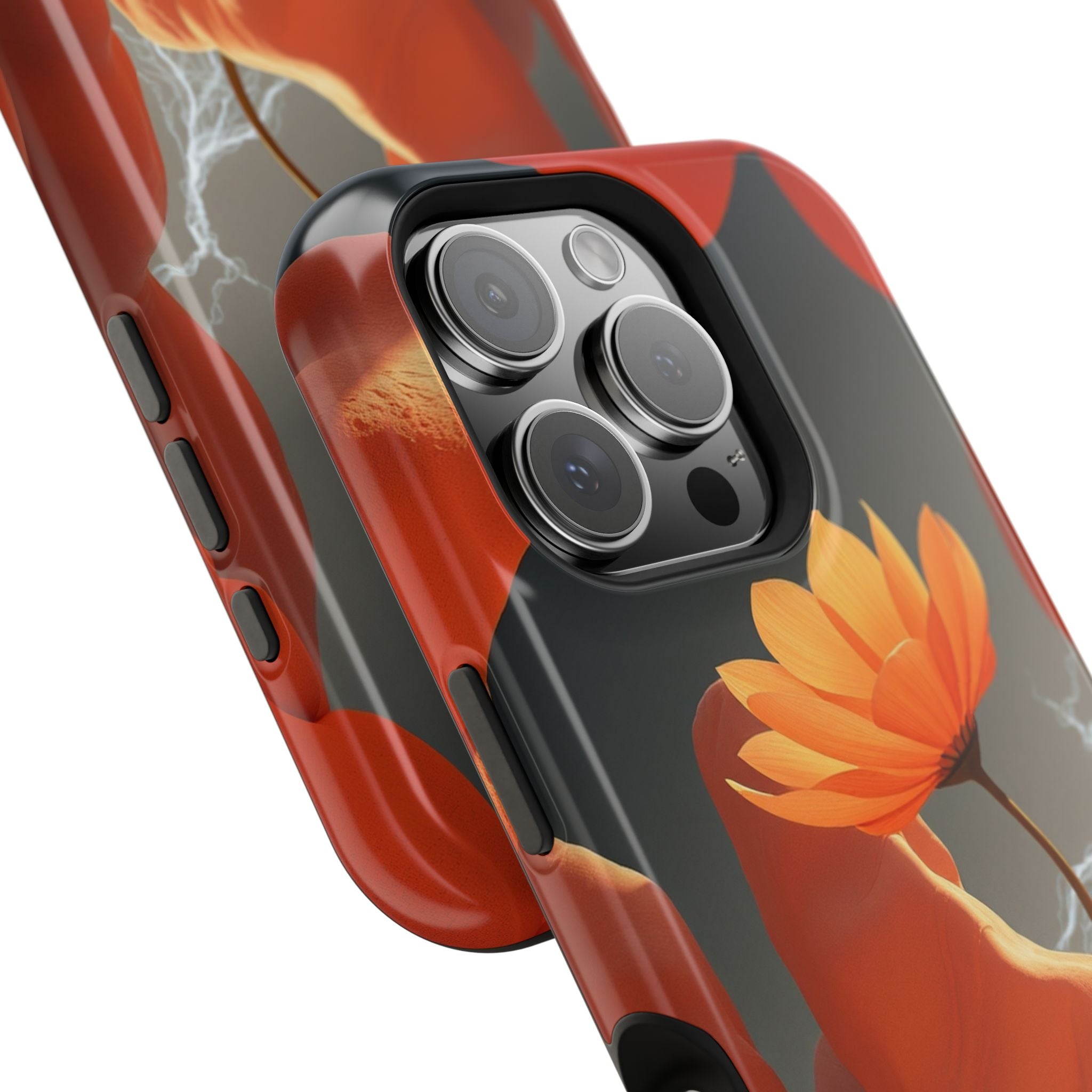 iPhone Vibrant Petal Storm Design Bold Modern Everyday Snap Case · iPhone Case