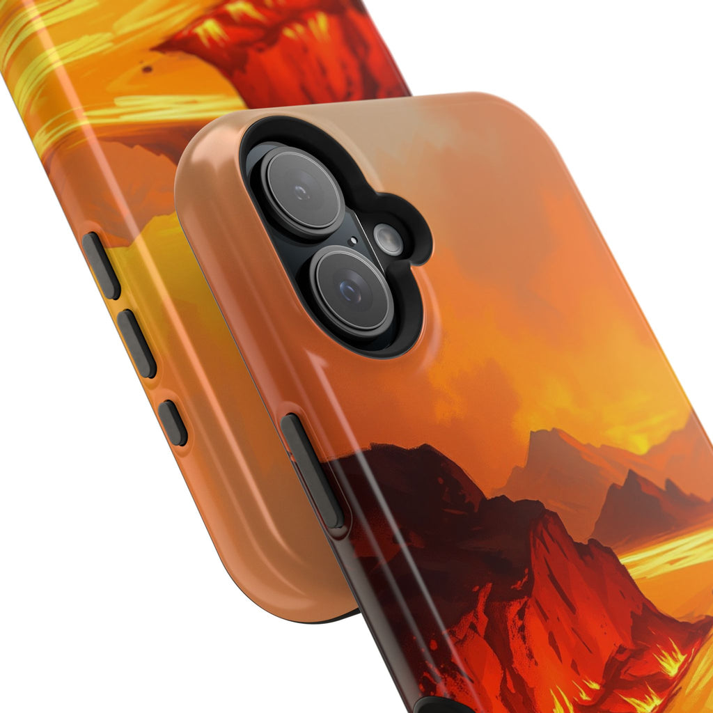 iPhone Burnt Orange And Sand Wildfire Glow Slim iPhone Everyday · iPhone Case