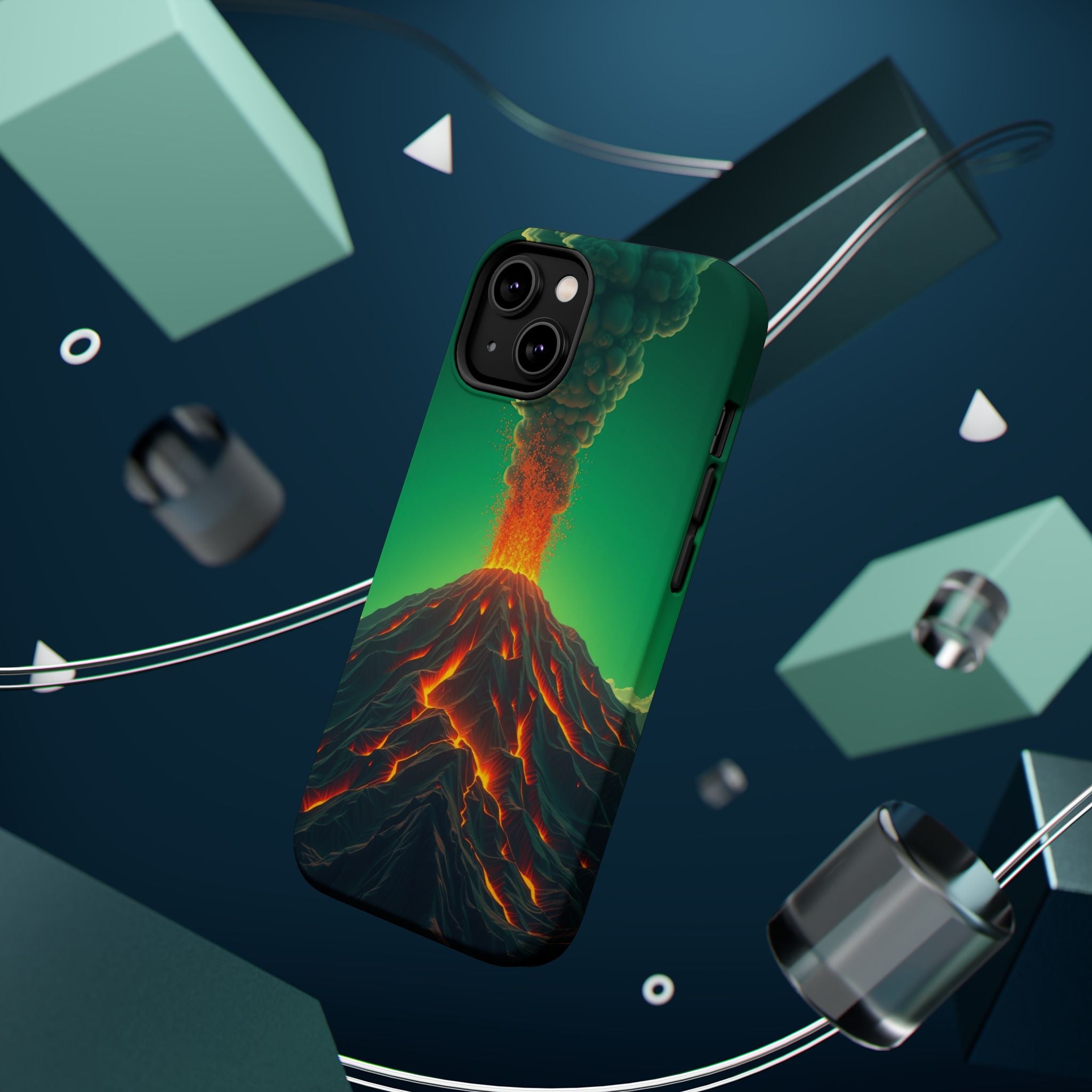 iPhone Dreamy Volcanic Eruption Design Slim Everyday Designer Case · iPhone Case