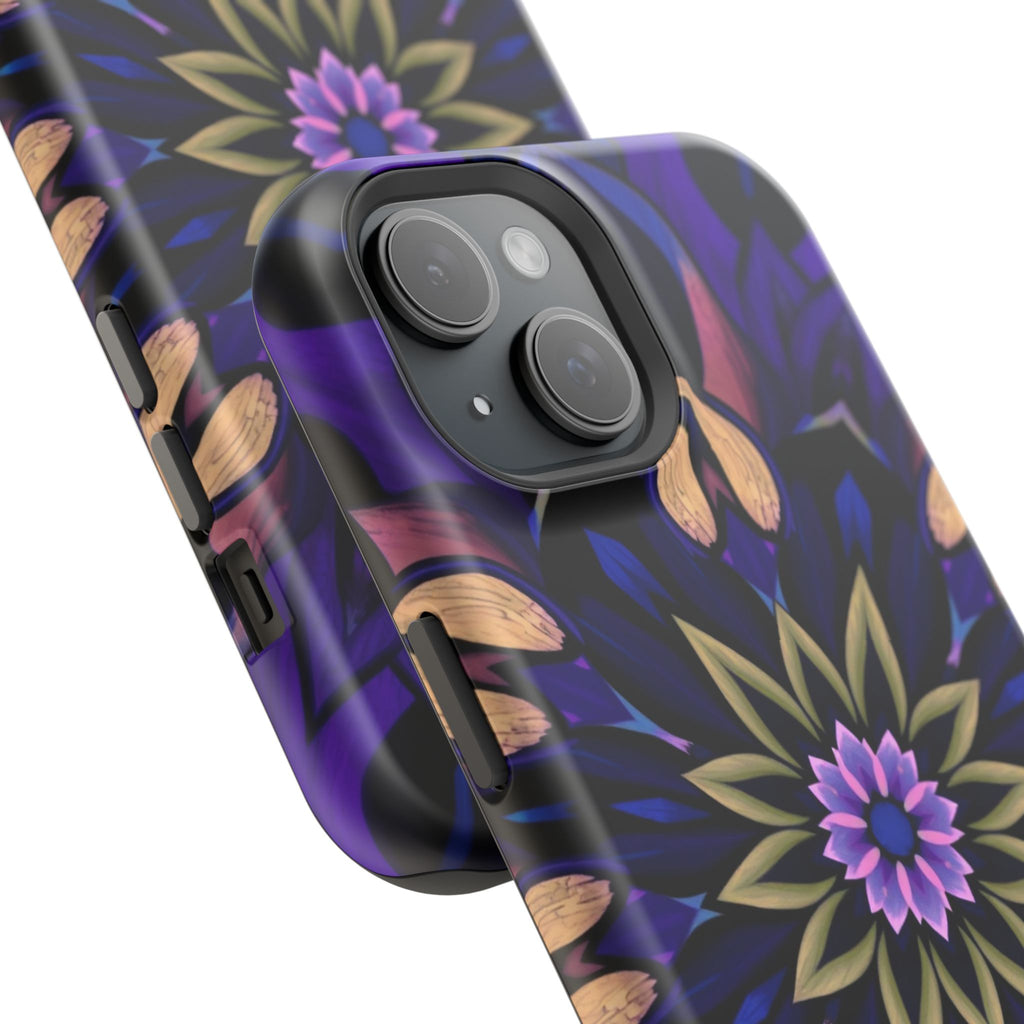 iPhone Floral Mandala Mystic Art Bold Modern Everyday Snap Case · iPhone Case