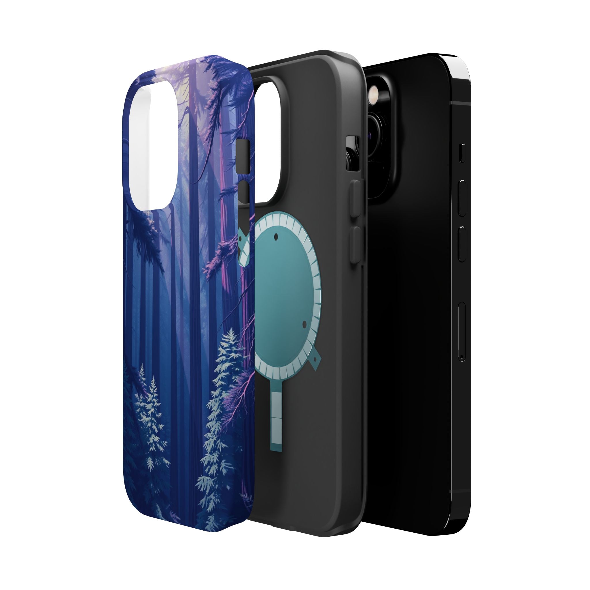 iPhone Indigo And Violet Redwood Forest Slim Everyday iPhone Designer · iPhone C