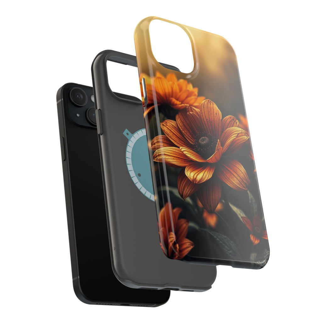 iPhone Radiant Floral Ombre Design Bold Modern Everyday Snap Case · iPhone Case