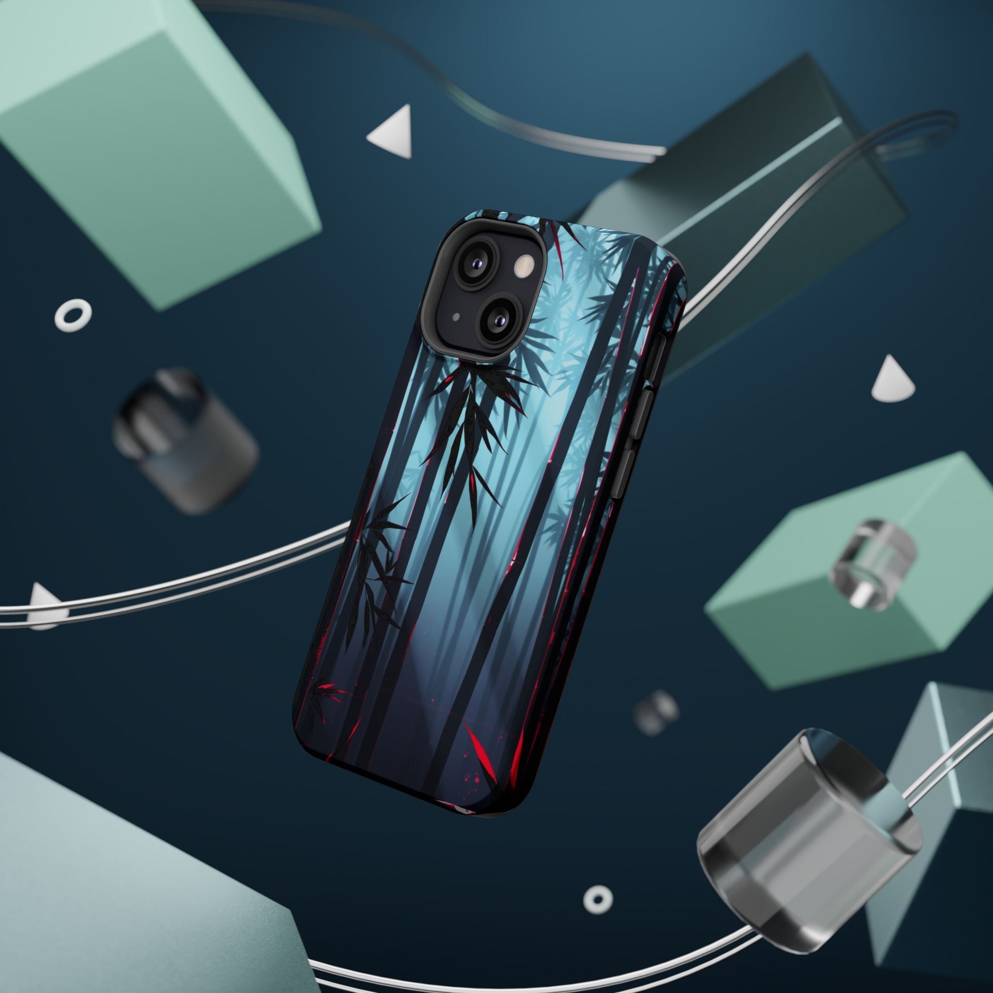 iPhone Bamboo Grove Holographic Iridescent Slim iPhone Everyday · iPhone Case