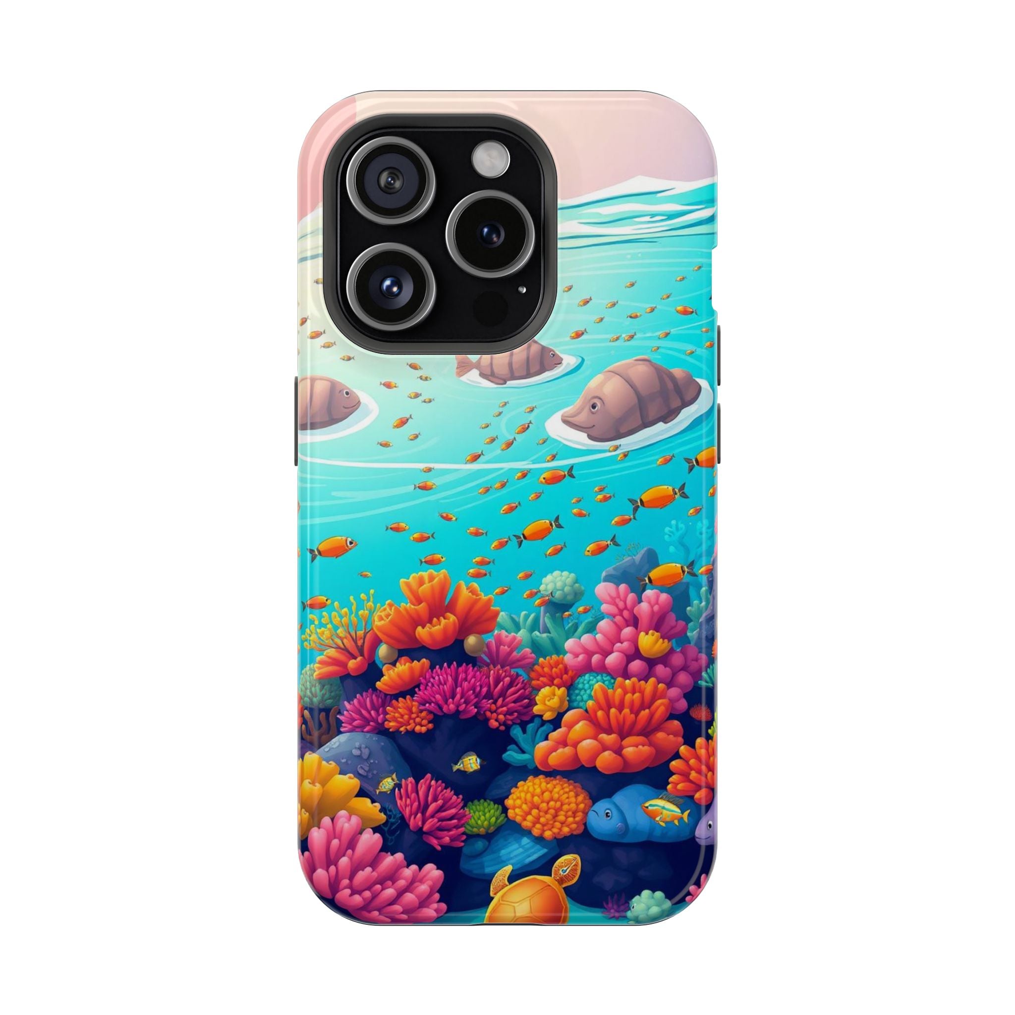 iPhone Coral Reef Panorama Kids Fun Phone Case Gift Slim Snap Case · iPhone Case