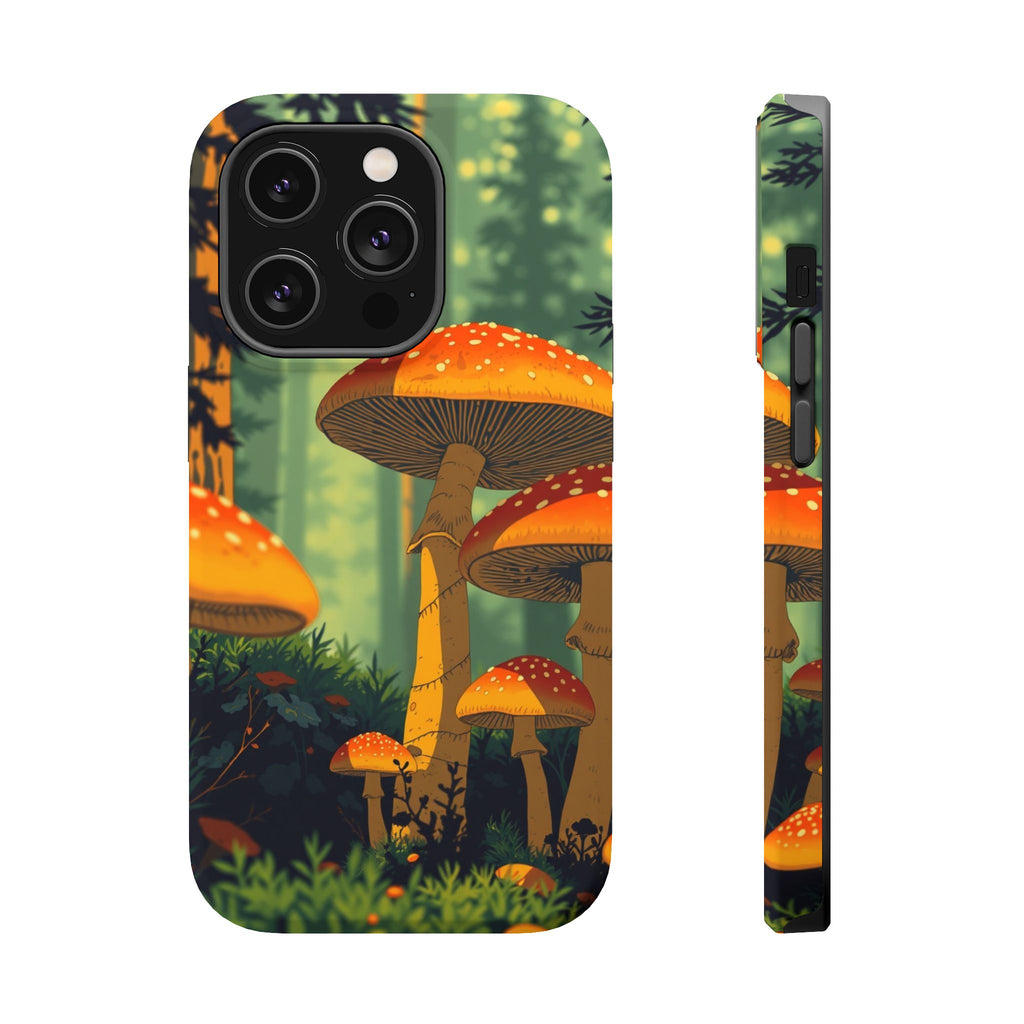 iPhone Earthy Mushroom Forest Design Slim Everyday iPhone 19 Designer · iPhone C