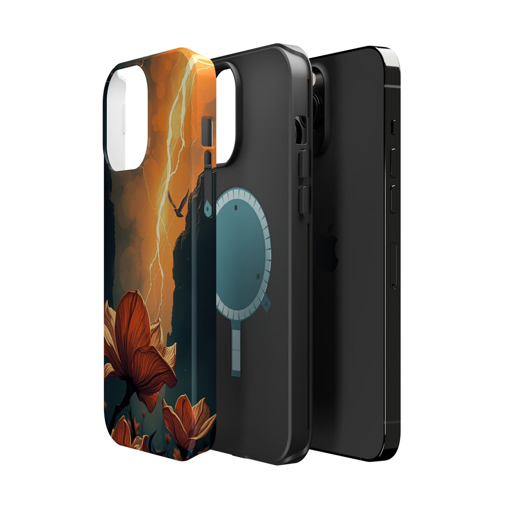 iPhone Vibrant Petal Storm Design Bold Modern Everyday Snap Case · iPhone Case