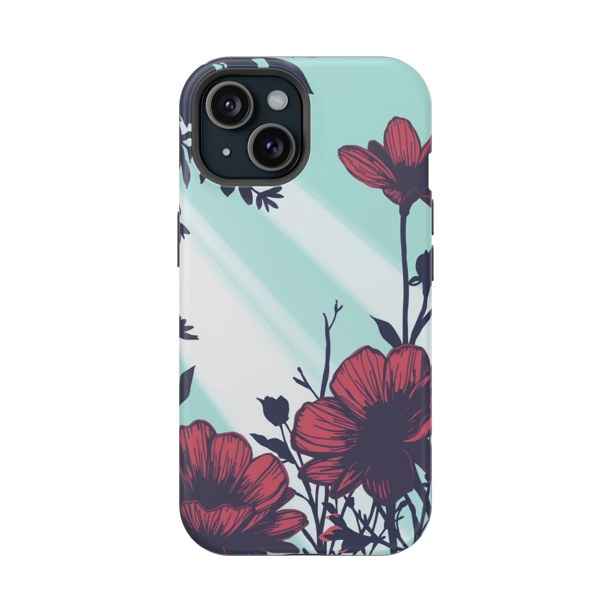 iPhone Floral Silhouette Cinematic Art Slim Everyday Designer Case · iPhone Case