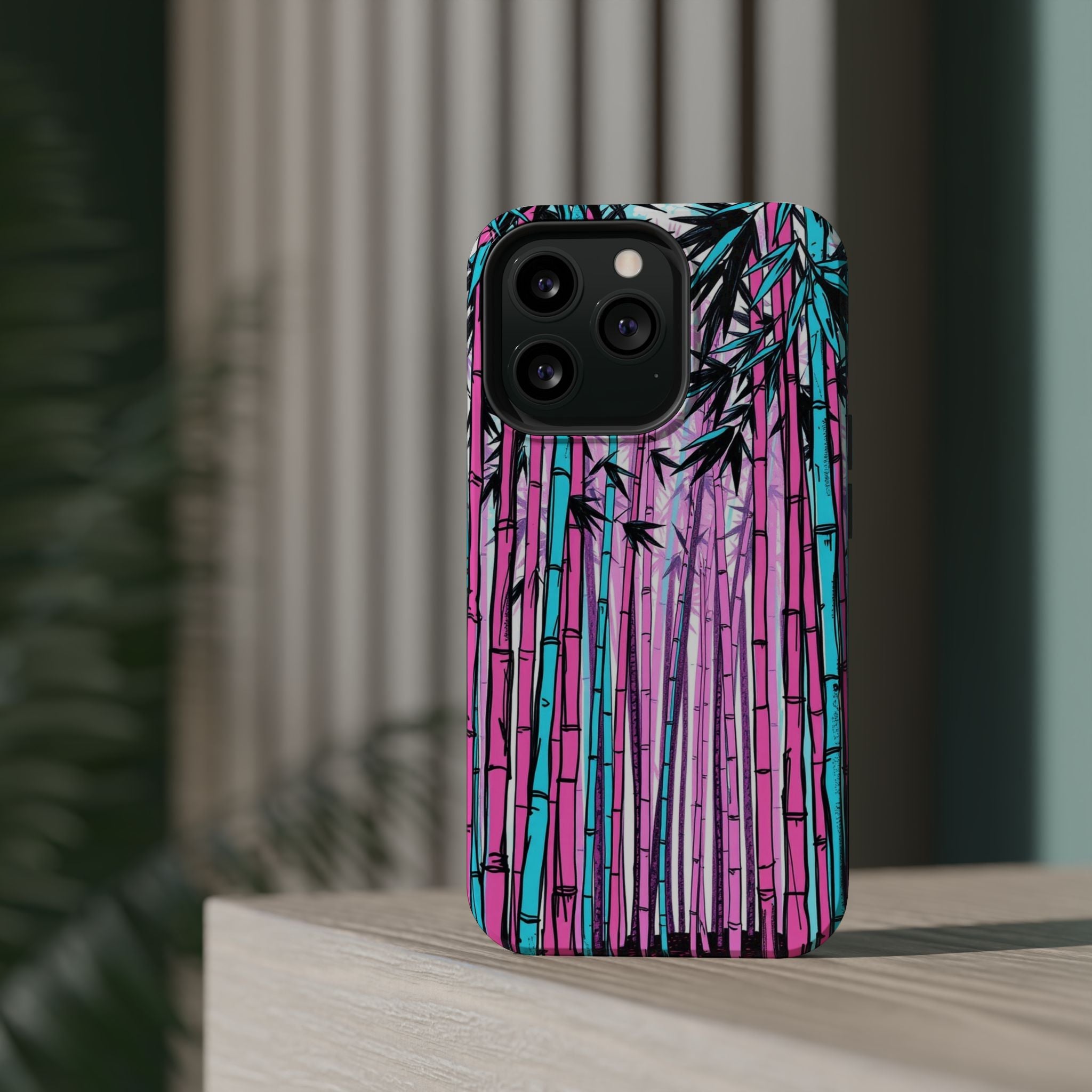 iPhone Bamboo Grove Hand-Drawn Sketch Slim Everyday Designer Case · iPhone Case