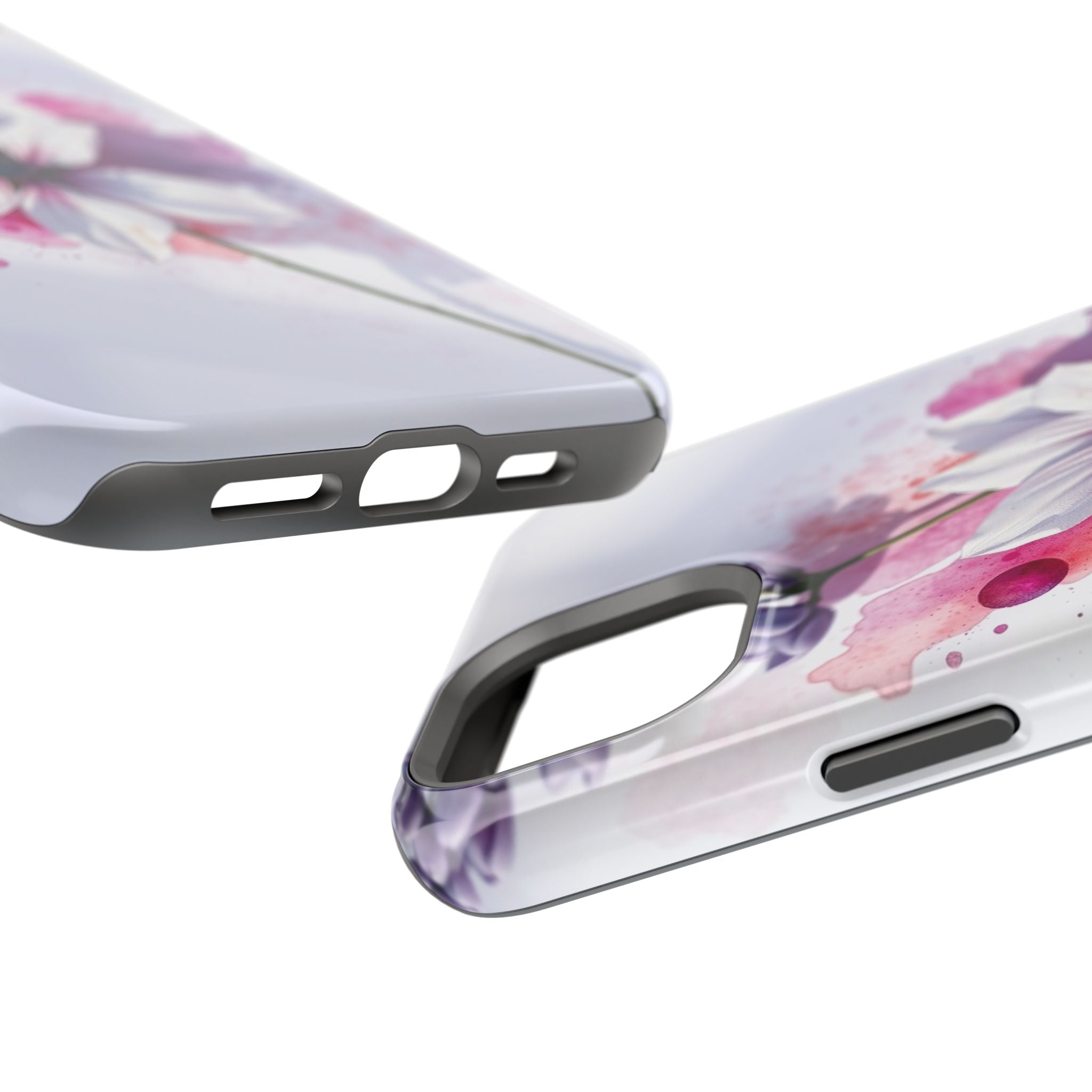 iPhone Floral Watercolor Splash Bold Art Slim Everyday iPhone 15 · iPhone Case