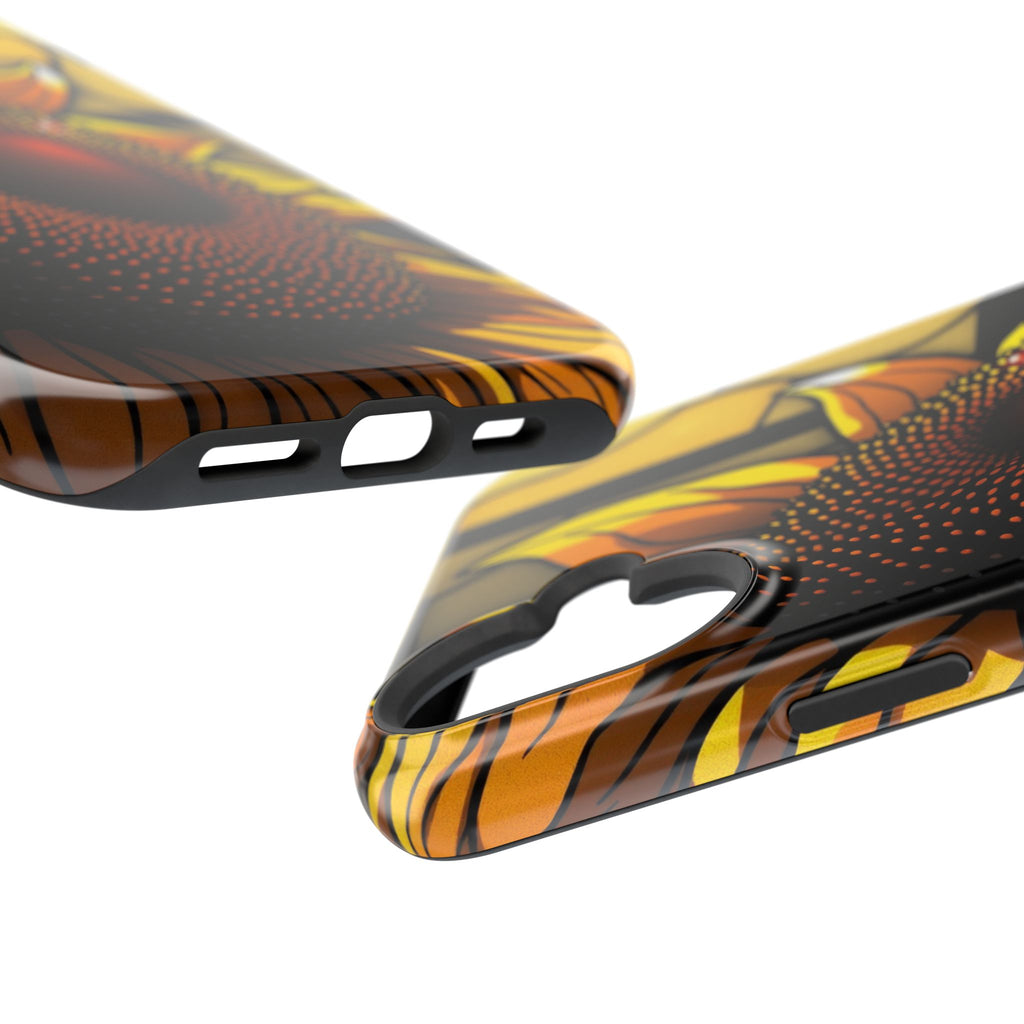 iPhone Sunflower Pop Stained Glass Bold Modern Everyday Snap Case · iPhone Case