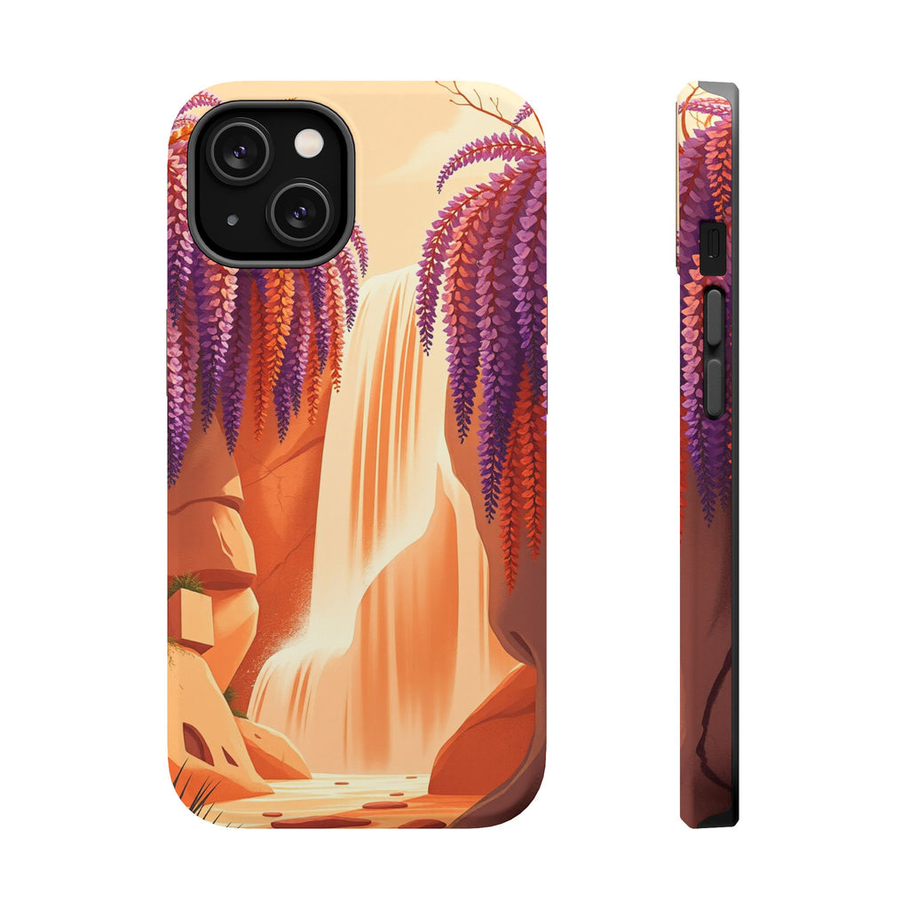 iPhone Wisteria Cascade Grunge Distressed Slim iPhone Everyday Designer · iPhone