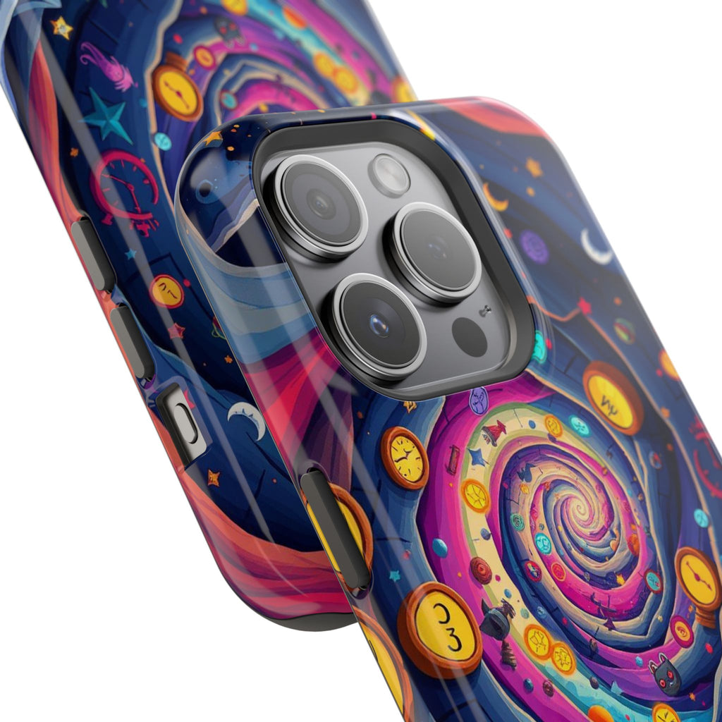 iPhone Time Portal Swirl Kids Fun iPhone Phone Case Gift Clean Minimal · iPhone