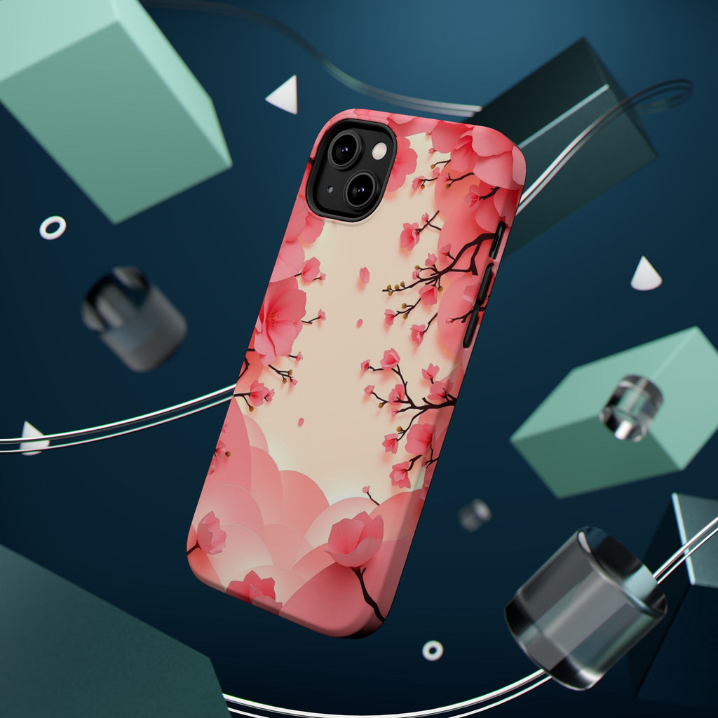 iPhone Petal Storm Electric Art 12 Bold Modern Everyday Snap Case · iPhone Case