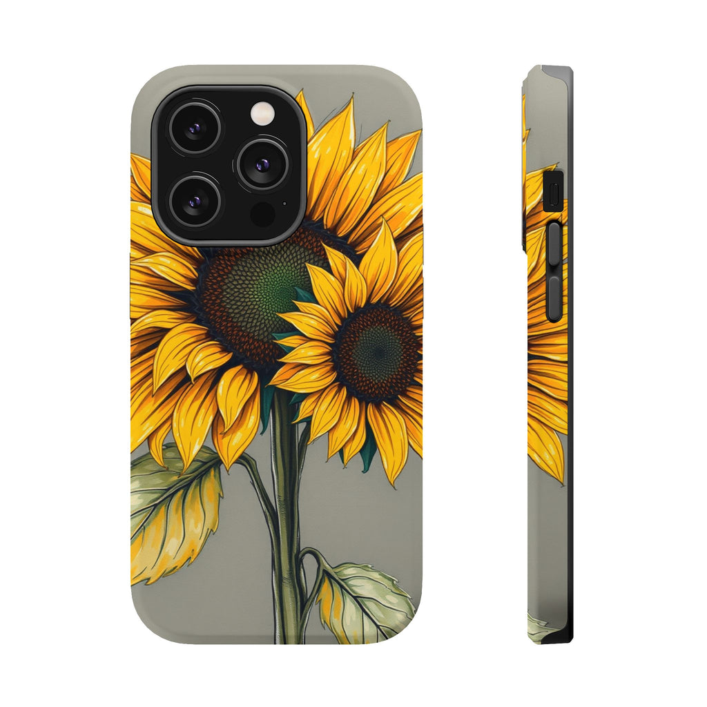 iPhone Sunflower Pop Bold Art Slim Everyday Designer Case · iPhone Case
