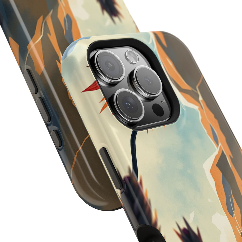 iPhone Bud Burst Vibrant Watercolor Artistic Everyday Cas Slim Snap Case · iPhon