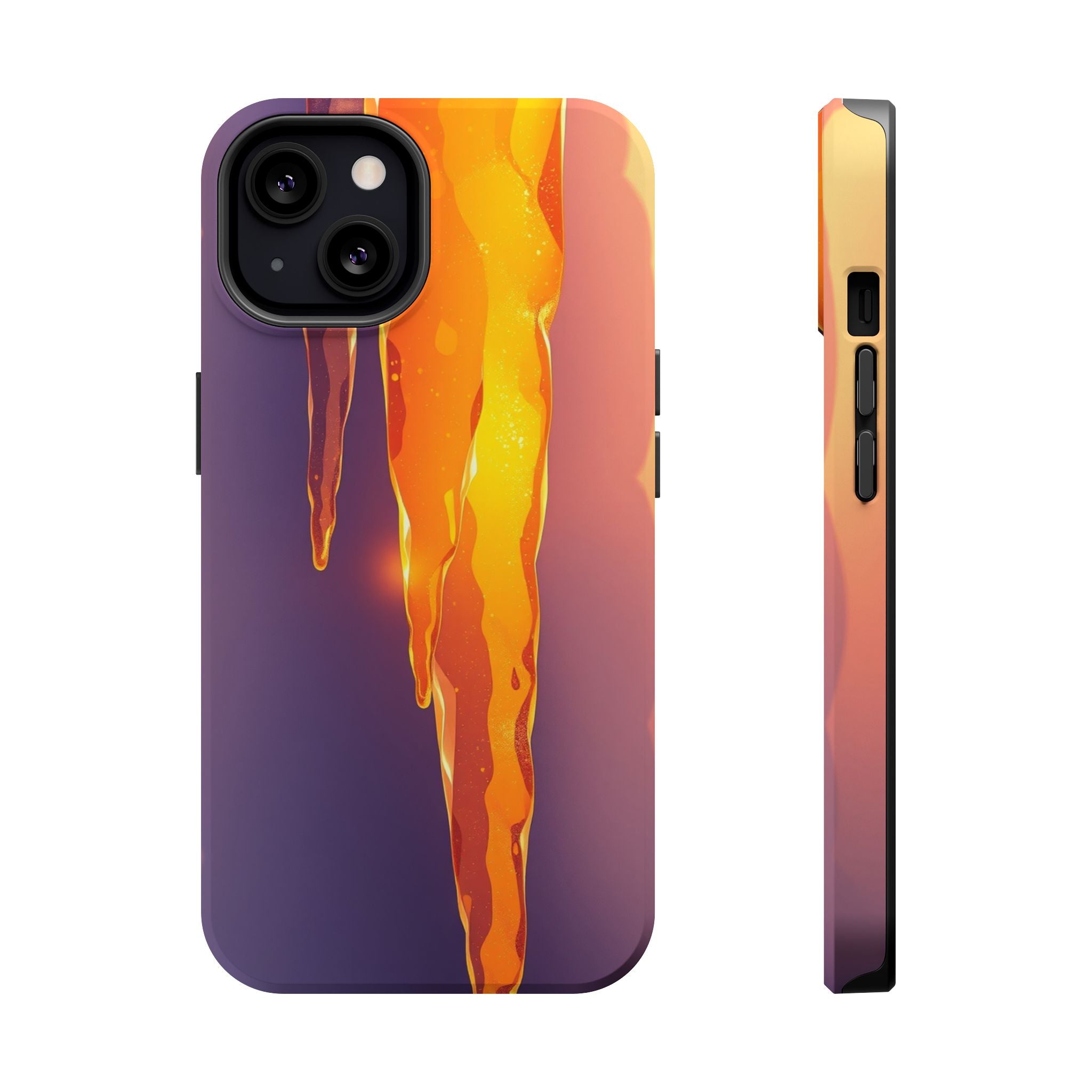 iPhone Icicle Formation Gold Foil Luxury Slim Everyday iPhone Designer · iPhone