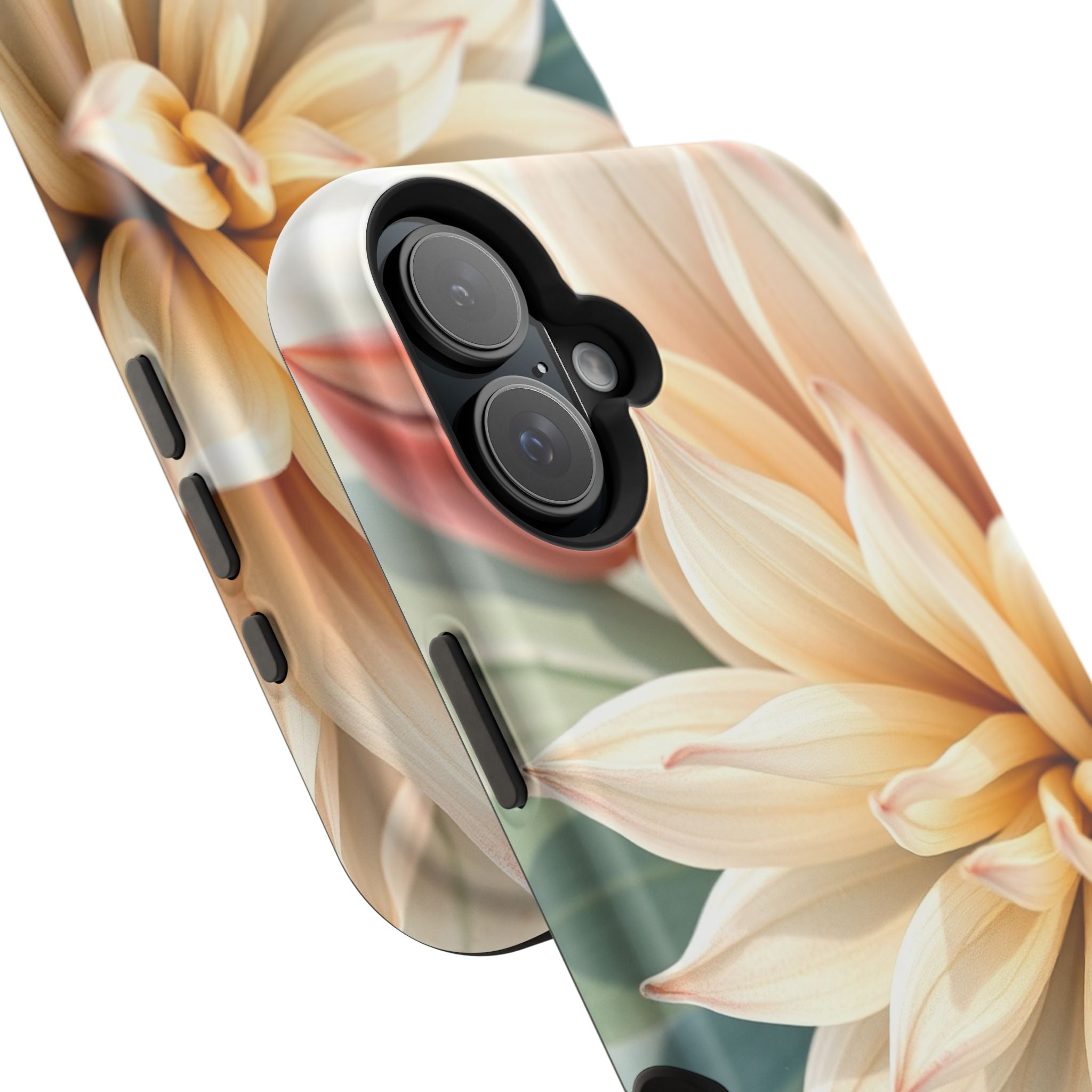 iPhone Neon Floral Radiant Design Clean Minimal Snap Case · iPhone Case