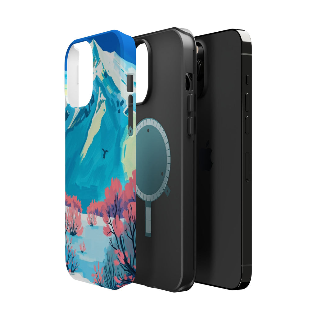 iPhone Snow Field Electric Art Slim Everyday Designer Case · iPhone Case